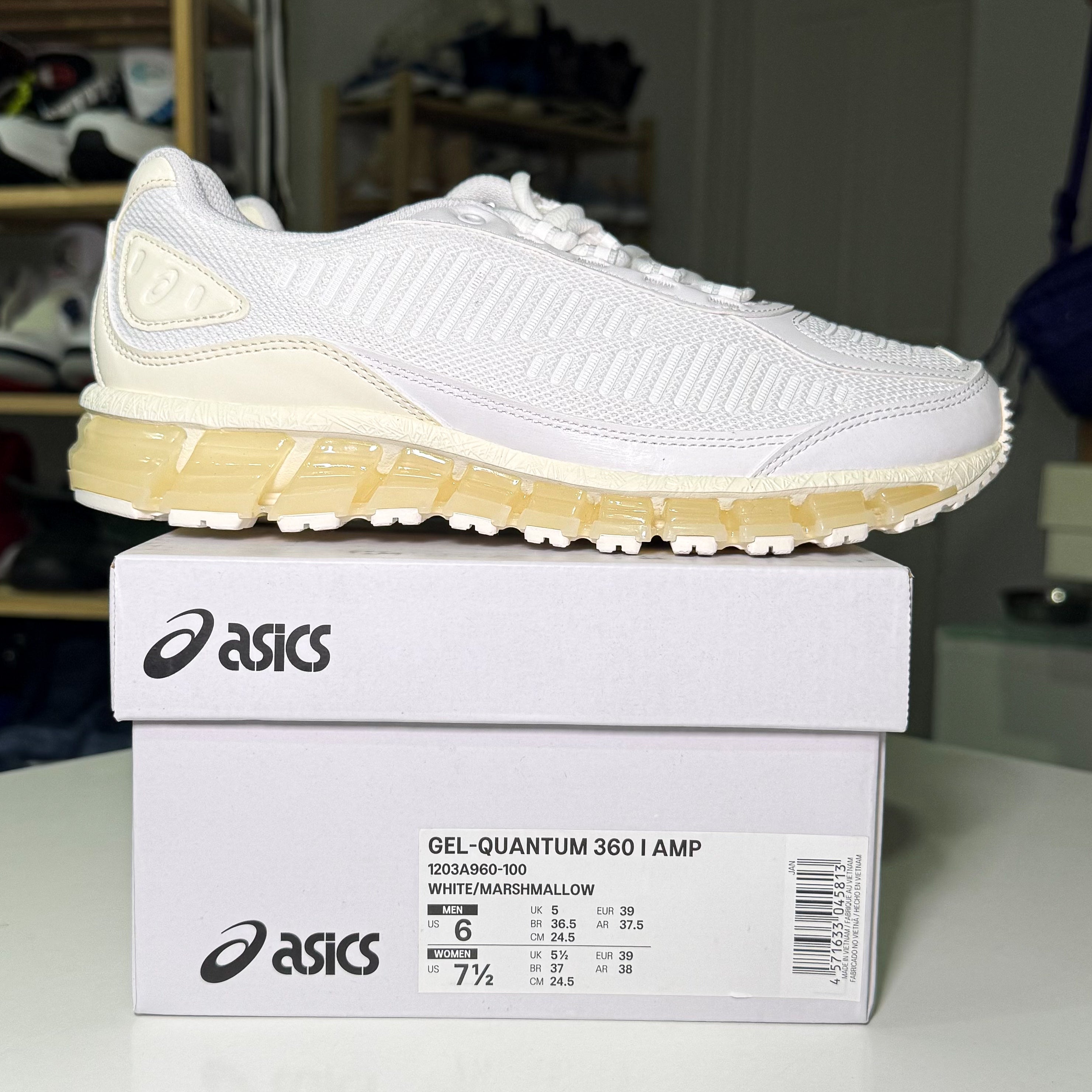 ASICS Gel-Quantum 360 1 AMP x Jjjjound ‘White’ 2025 - DS