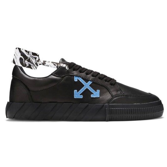 Off White Vulcanized Leather ‘Black Blue’ - Recondicionado