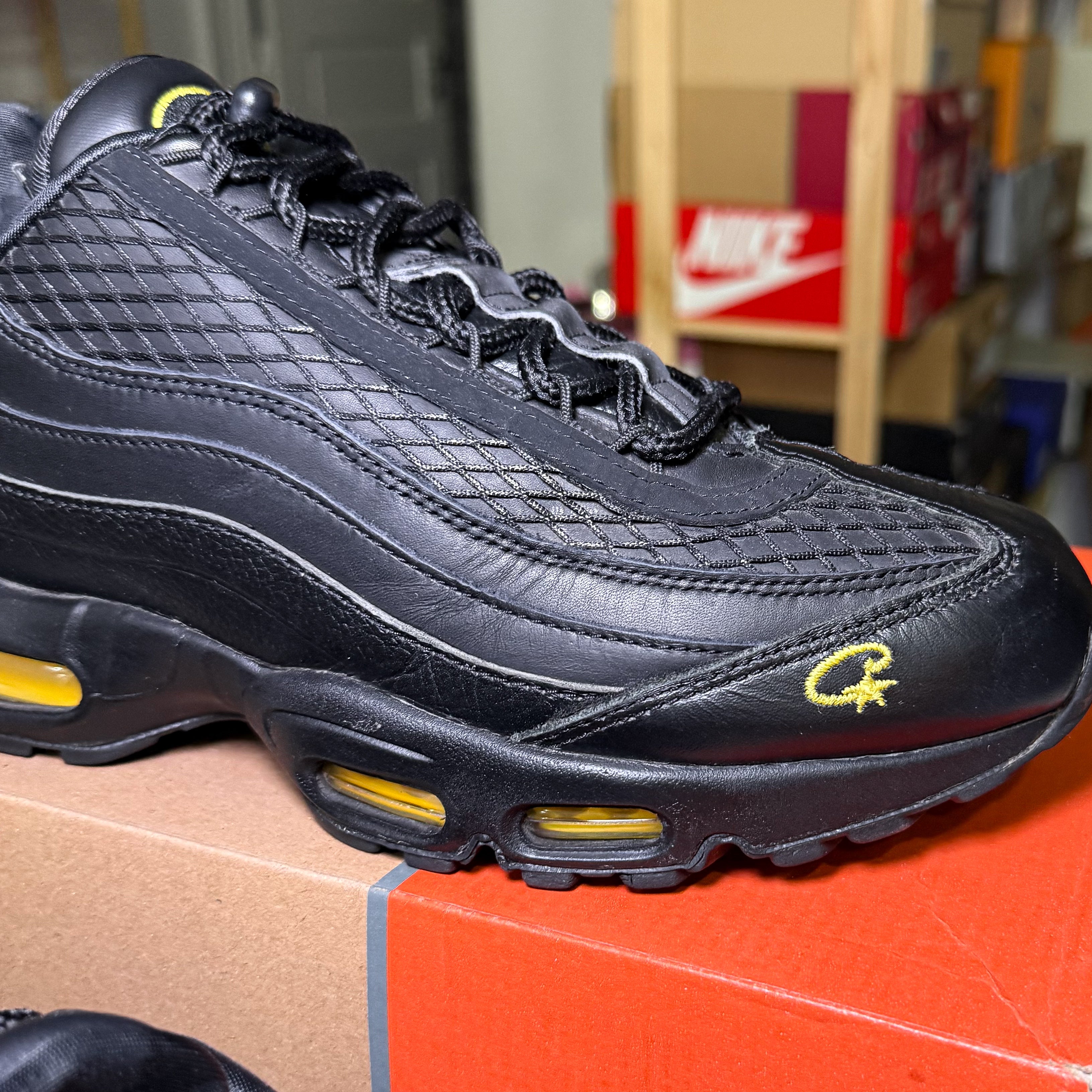Nike Air Max 95 SP x Corteiz ‘Honey Black’ 2025 - Recondicionado