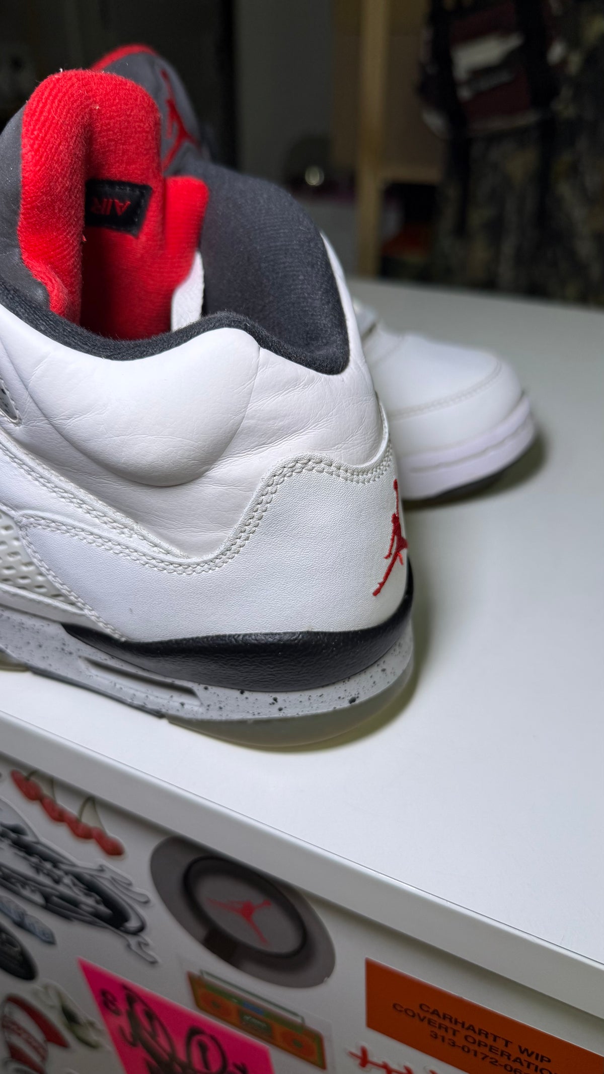 Air Jordan 5 Retro ‘White Cement’ GS 2017 - Recondicionado