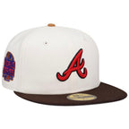New Era 59Fifty Atlanta Braves World Series 2021 BBQ Two Tone Fitted Cap