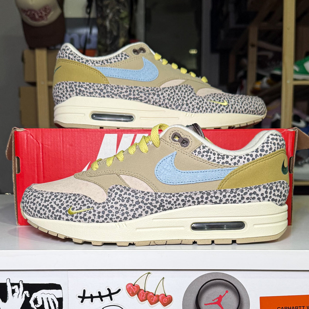 Nike Air Max 1 ‘Safari Cobblestone’ W 2022 - DS
