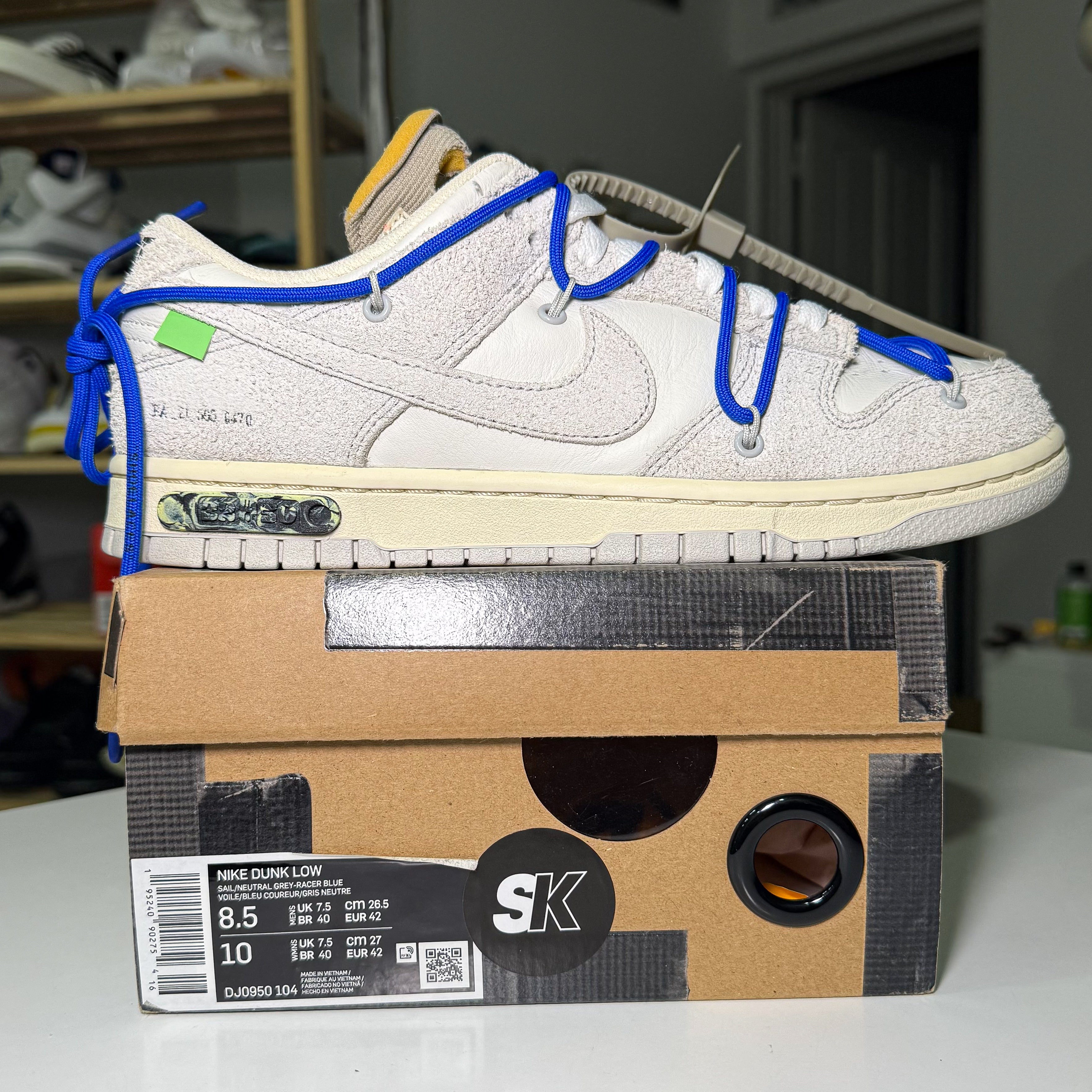 Nike Dunk Low x Off White ‘Lot 32’ 2021 - Recondicionado