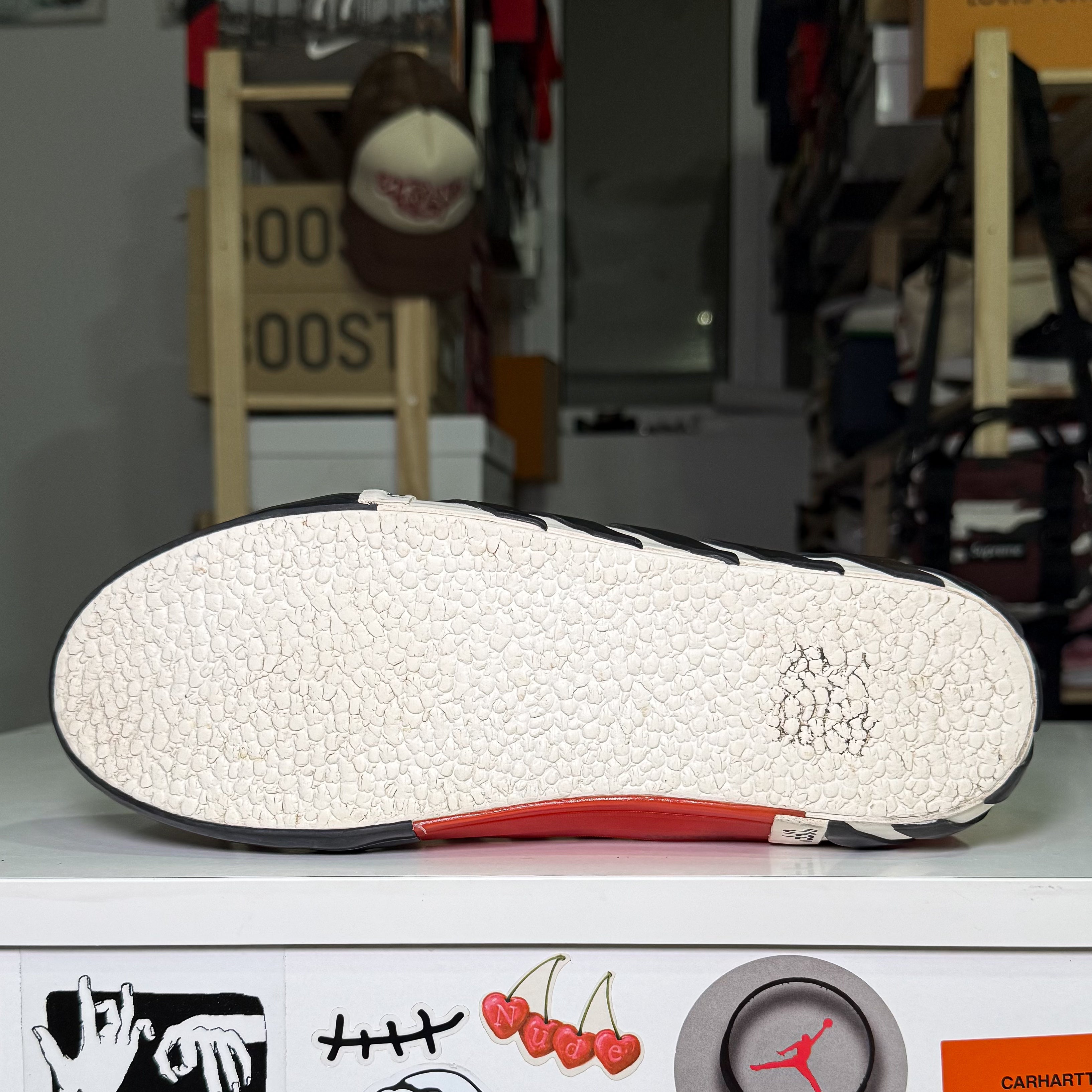 Off White Vulcanized Low Canvas ’Red’ 2018 - Recondicionado