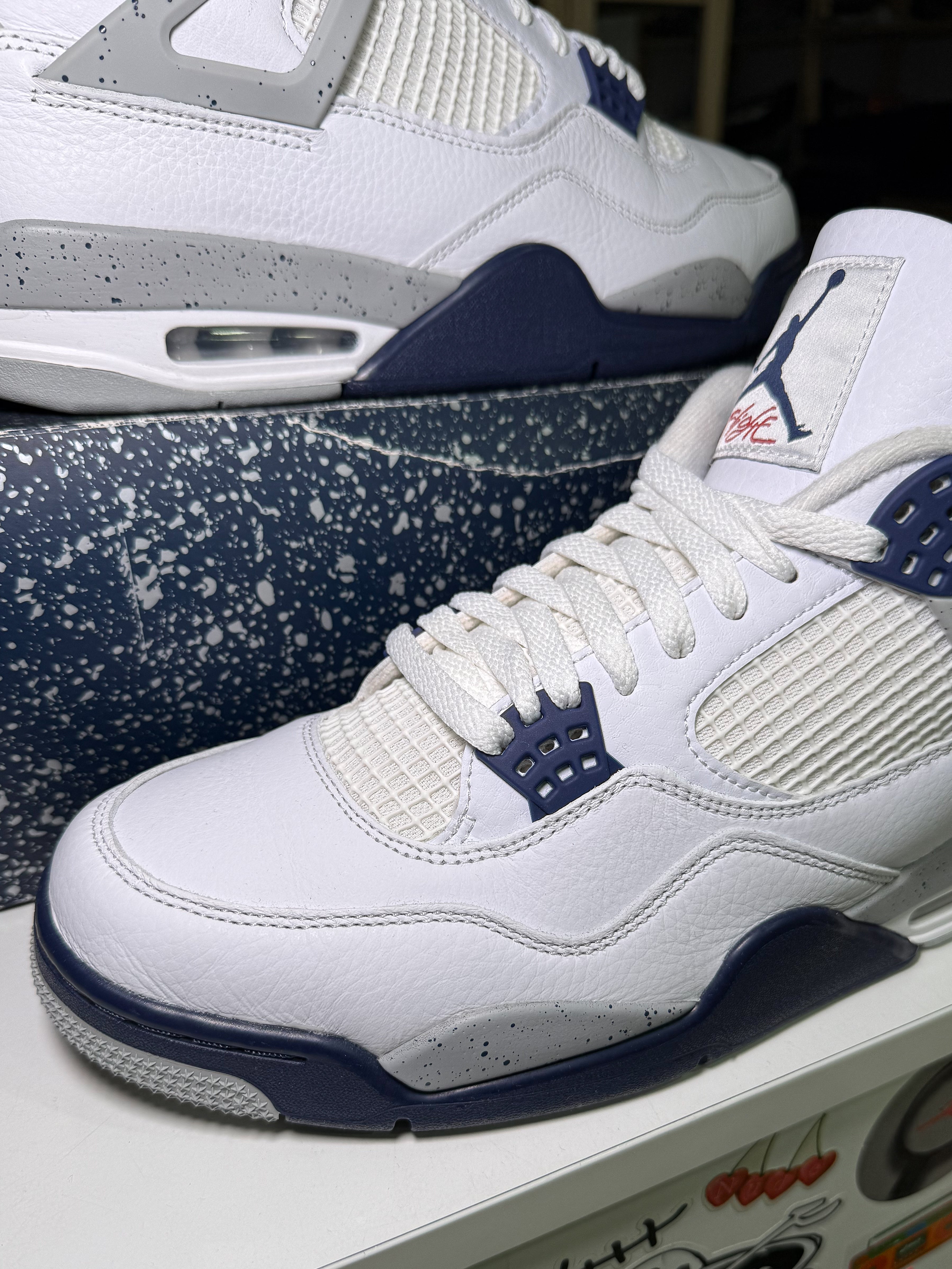 Air Jordan 4 Retro 'Midnight Navy’ 2022 - Recondicionado