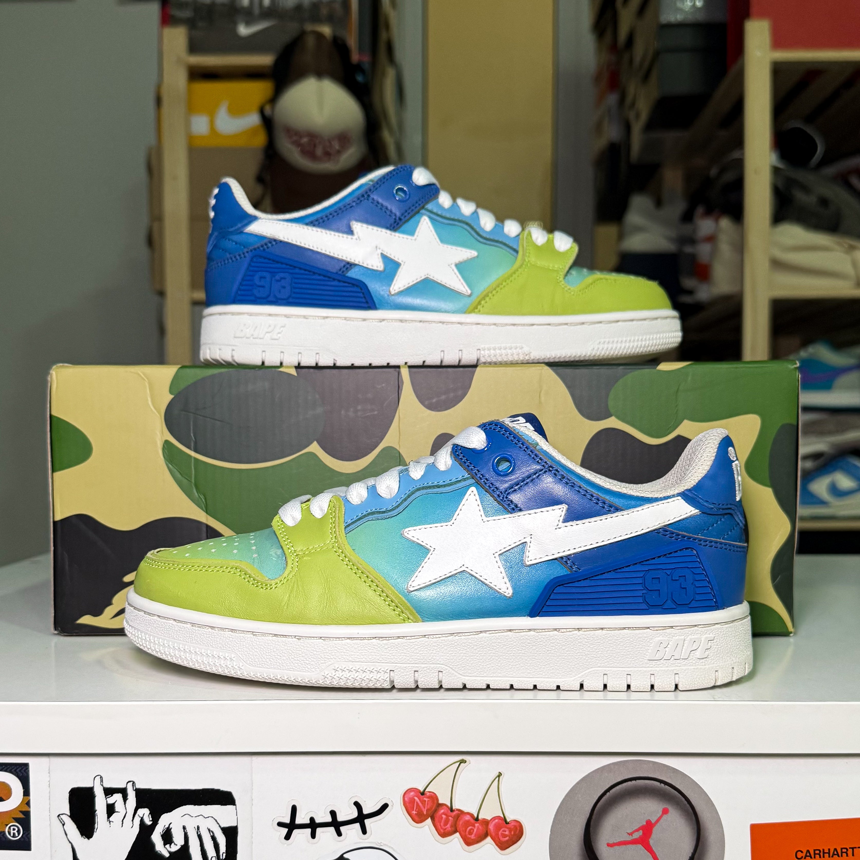 Bape Sk8 Sta #1 M1 ‘Blue Gradient’ 2023 - Recondicionado