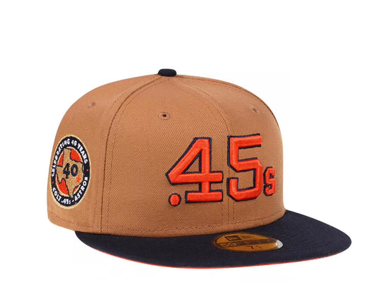 New Era 59Fifty Houston Colts 40th Anniversary Two Tone Edition Fitted Cap
