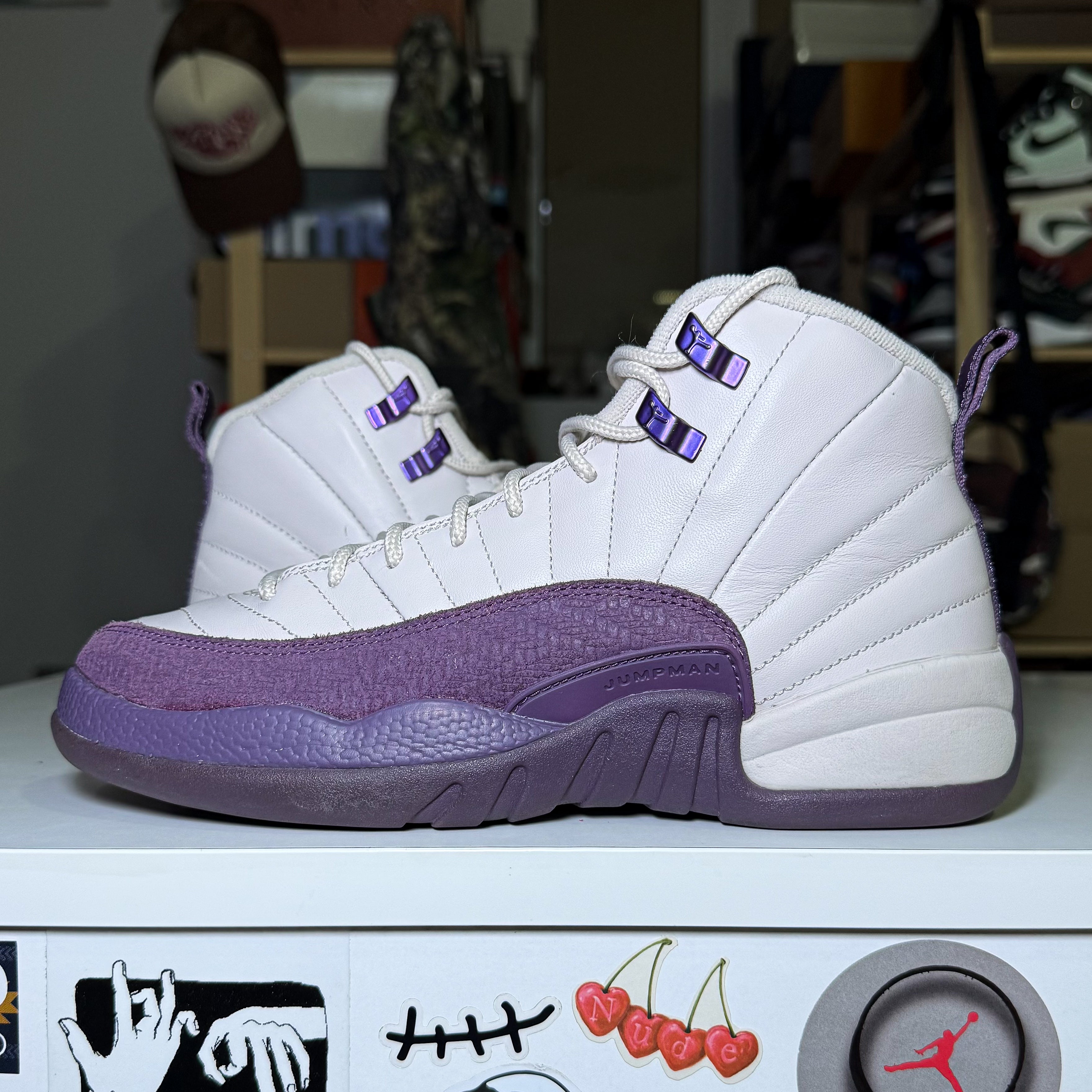 Air Jordan 12 Retro ‘Pro Purple’ GS 2018 - Recondicionado