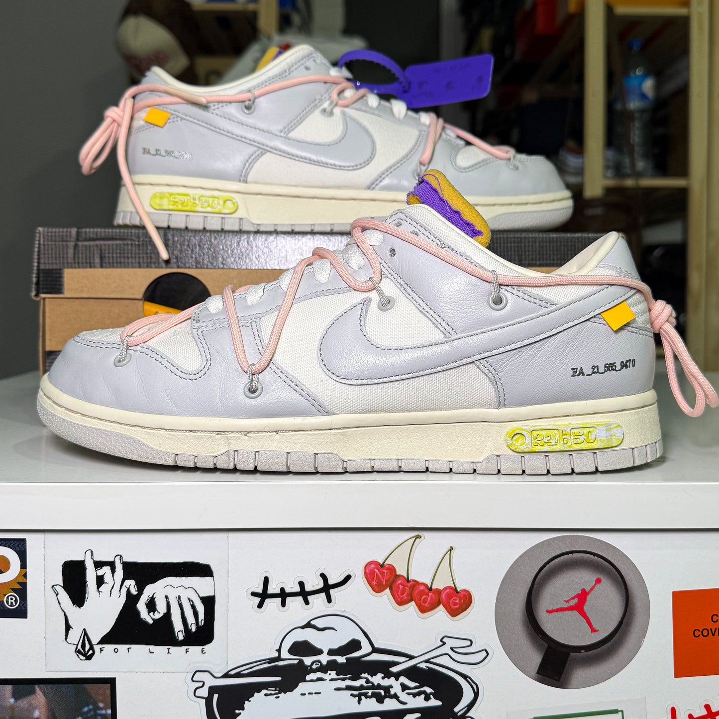 Nike Dunk Low x Off White Lot 24 2021 - Recondicionado
