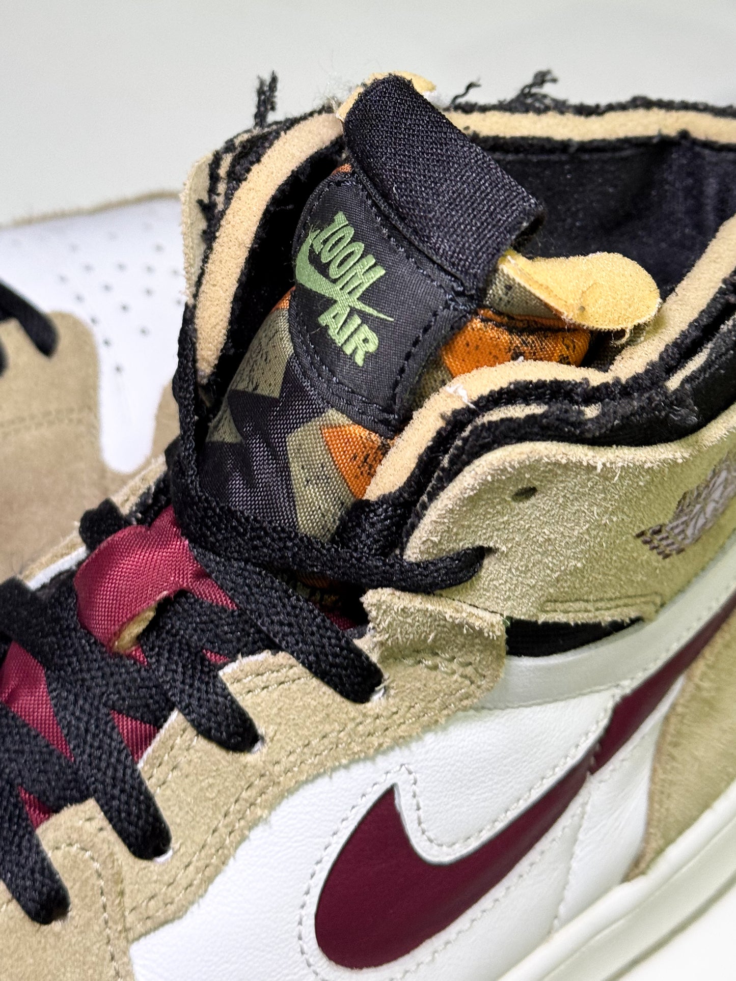 Air Jordan 1 Zoom CMFT ‘Neutral Olive Cherrywood’ 2022 - Recondicionado
