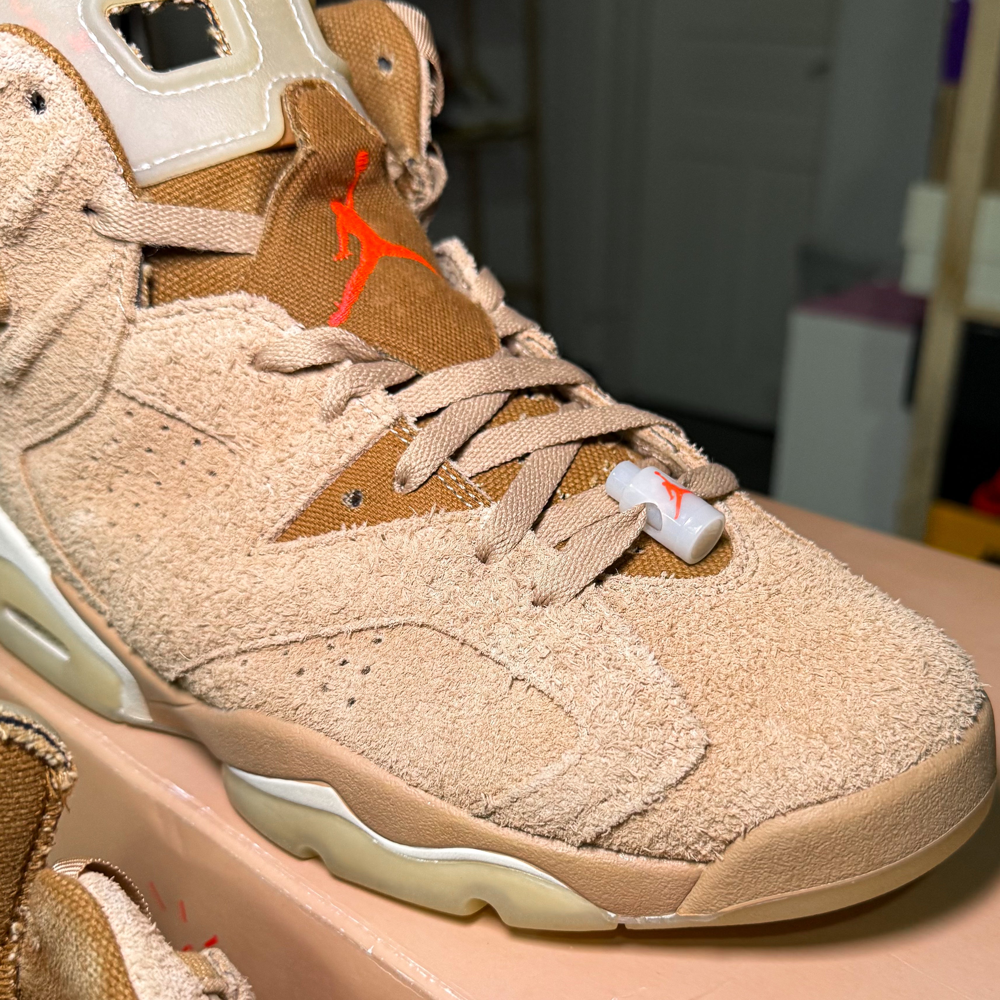 Air Jordan 6 Retro x Travis Scott ‘British Khaki’ 2021 - Recondicionado
