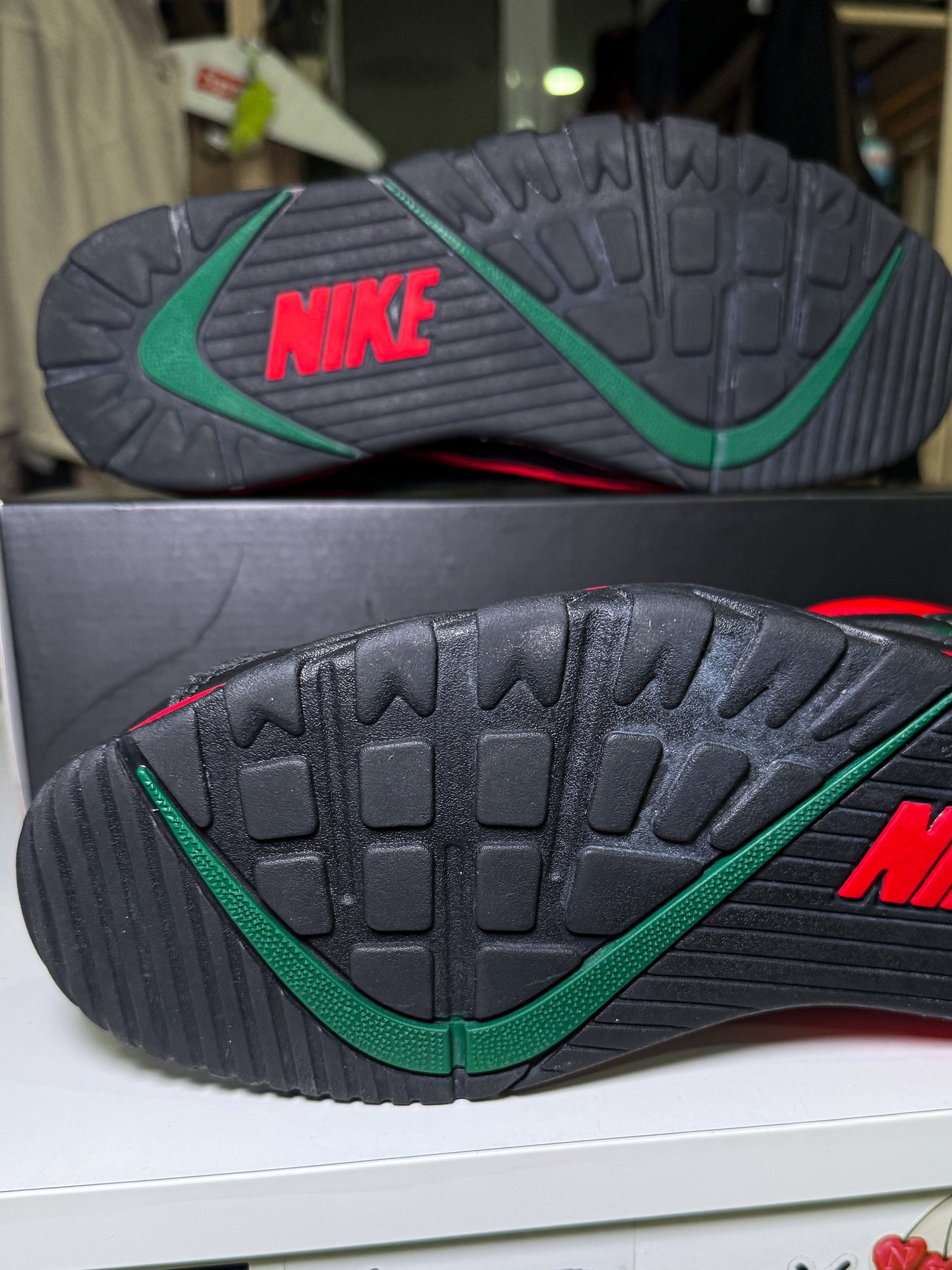 Nike Air Cross Trainer 3 Low x Supreme ‘Black Gorge Green’ 2021 - Recondicionado