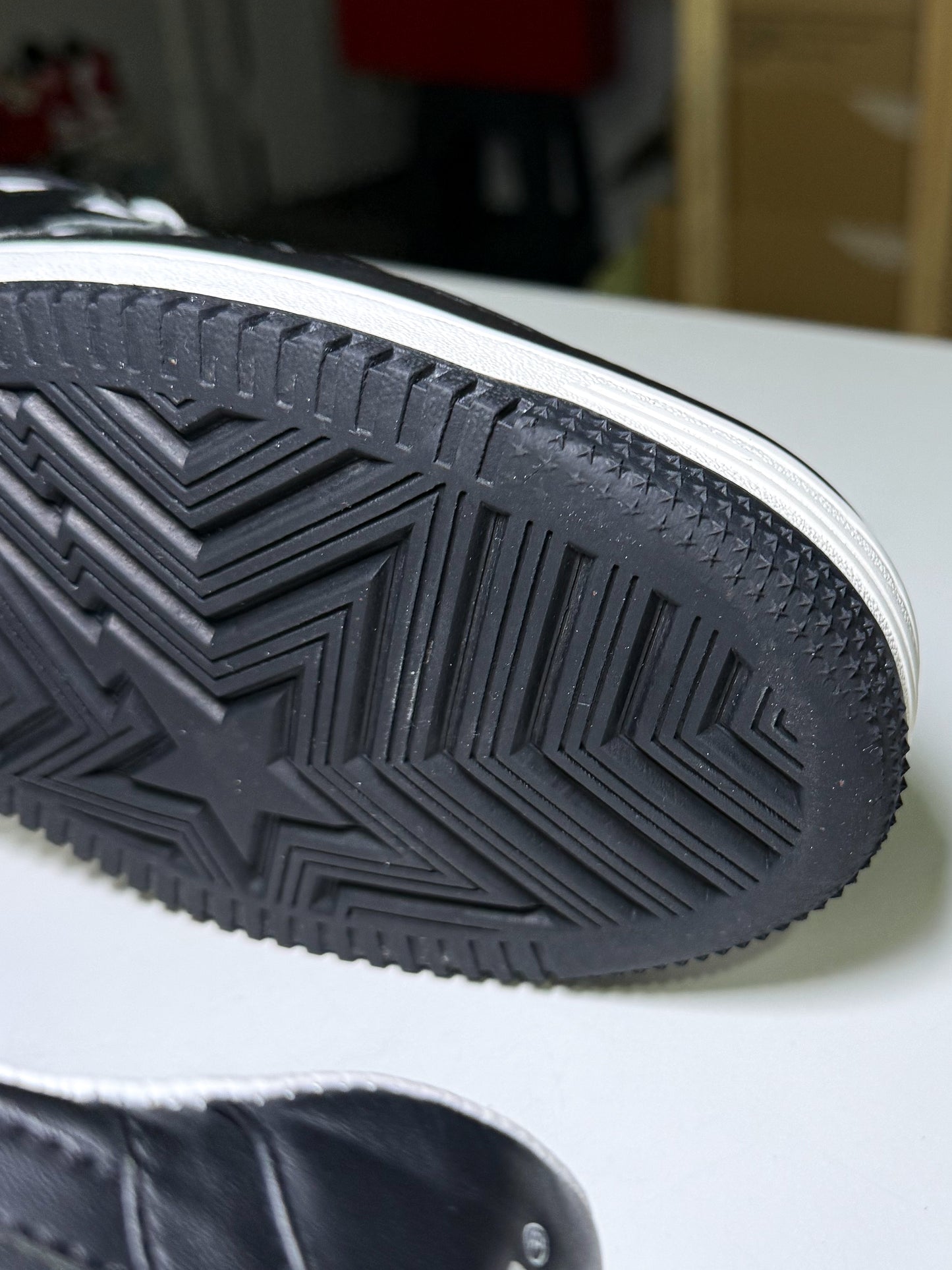 Bape Bapesta #4 M1 ‘Black’ 2025 - Recondicionado