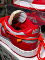 Nike Dunk Low x Off White ‘University Red’ 2019 - Recondicionado