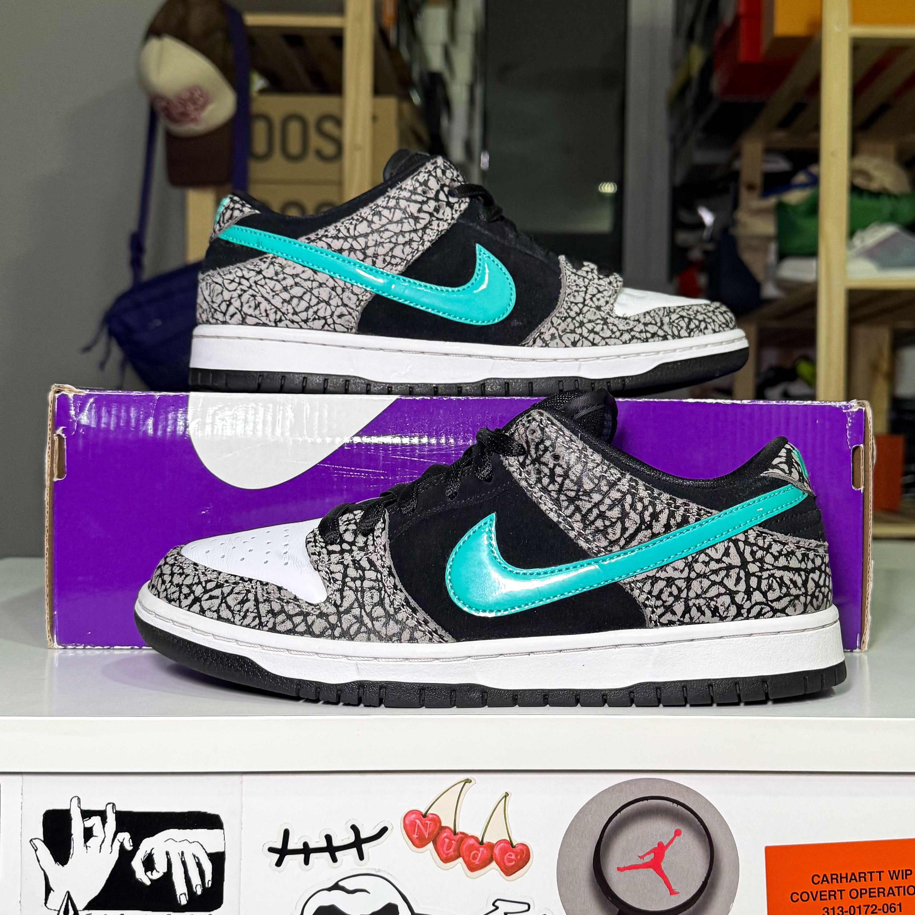 Nike SB Dunk Low Pro 'Atmos Elephant Print’ 2020 - Recondicionado