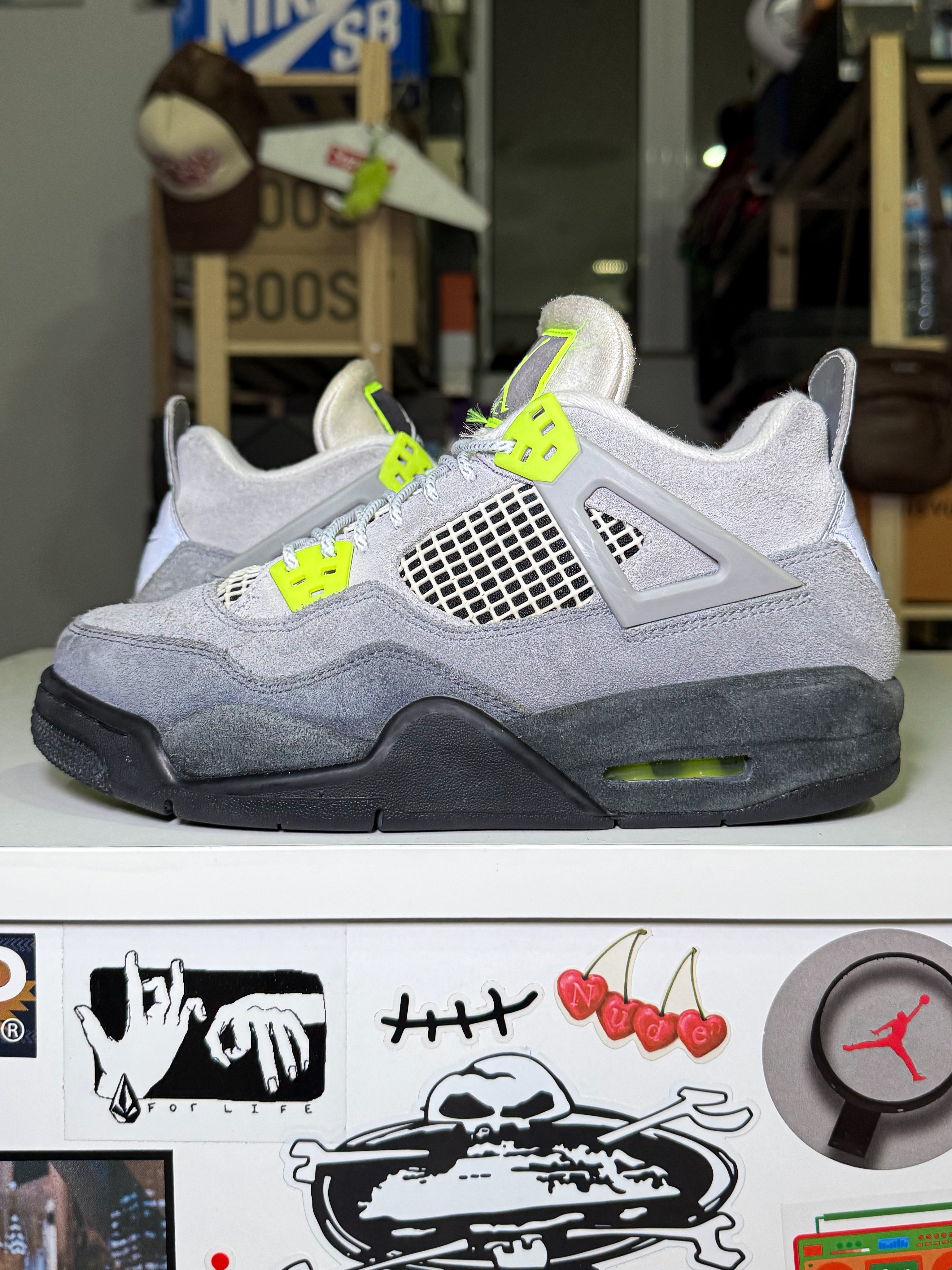 Air Jordan 4 Retro SE ‘Neon 95’ GS 2020 - Recondicionado