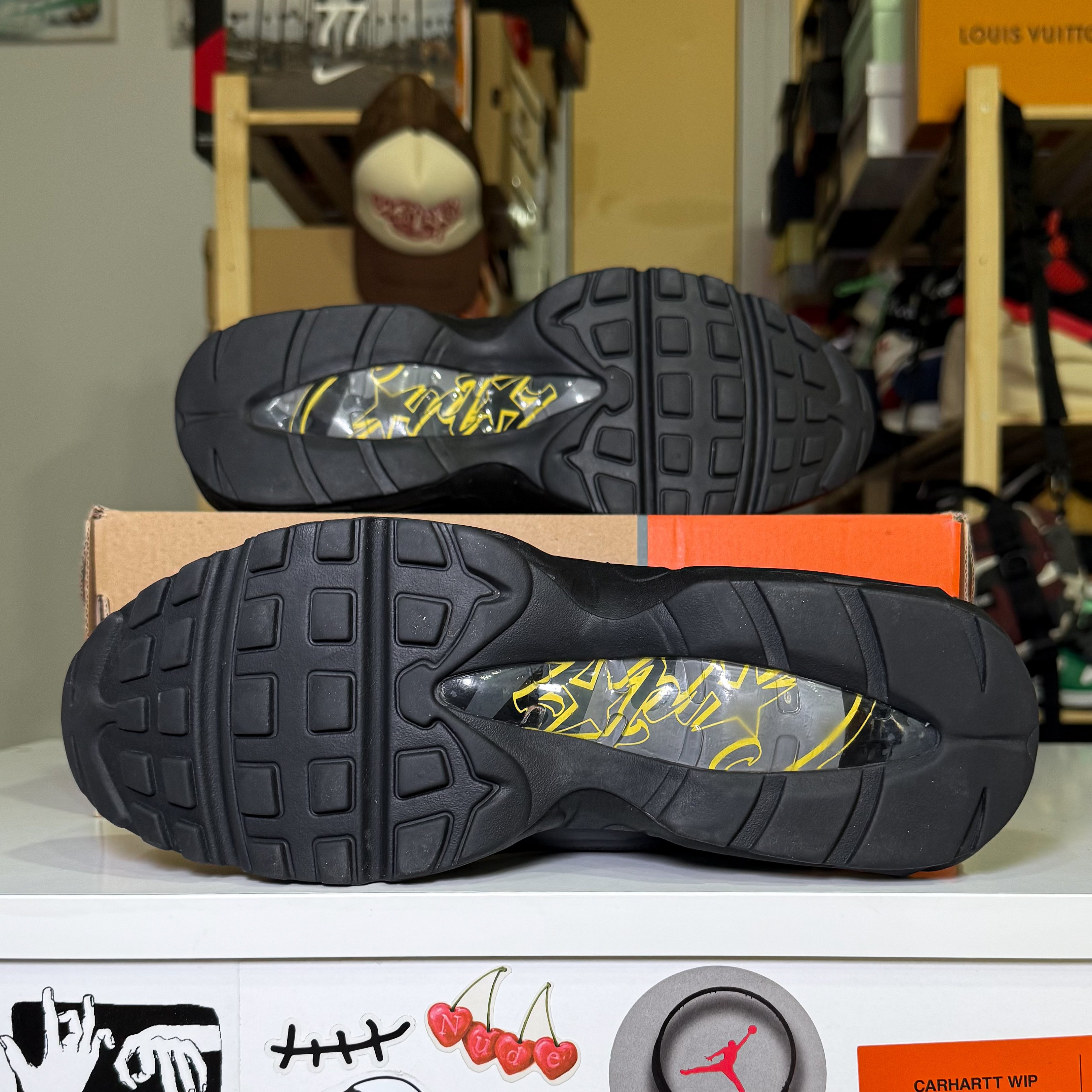 Nike Air Max 95 SP x Corteiz ‘Honey Black’ 2025 - Recondicionado