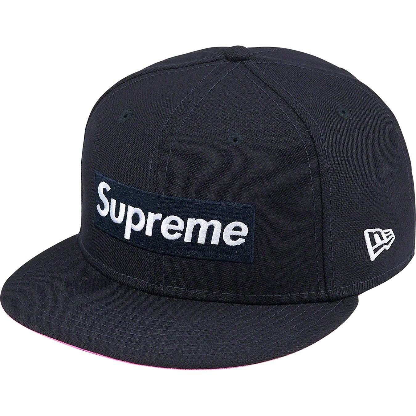 Supreme x New Era 59Fifty No Comp Box Logo Fitted Hat FW21