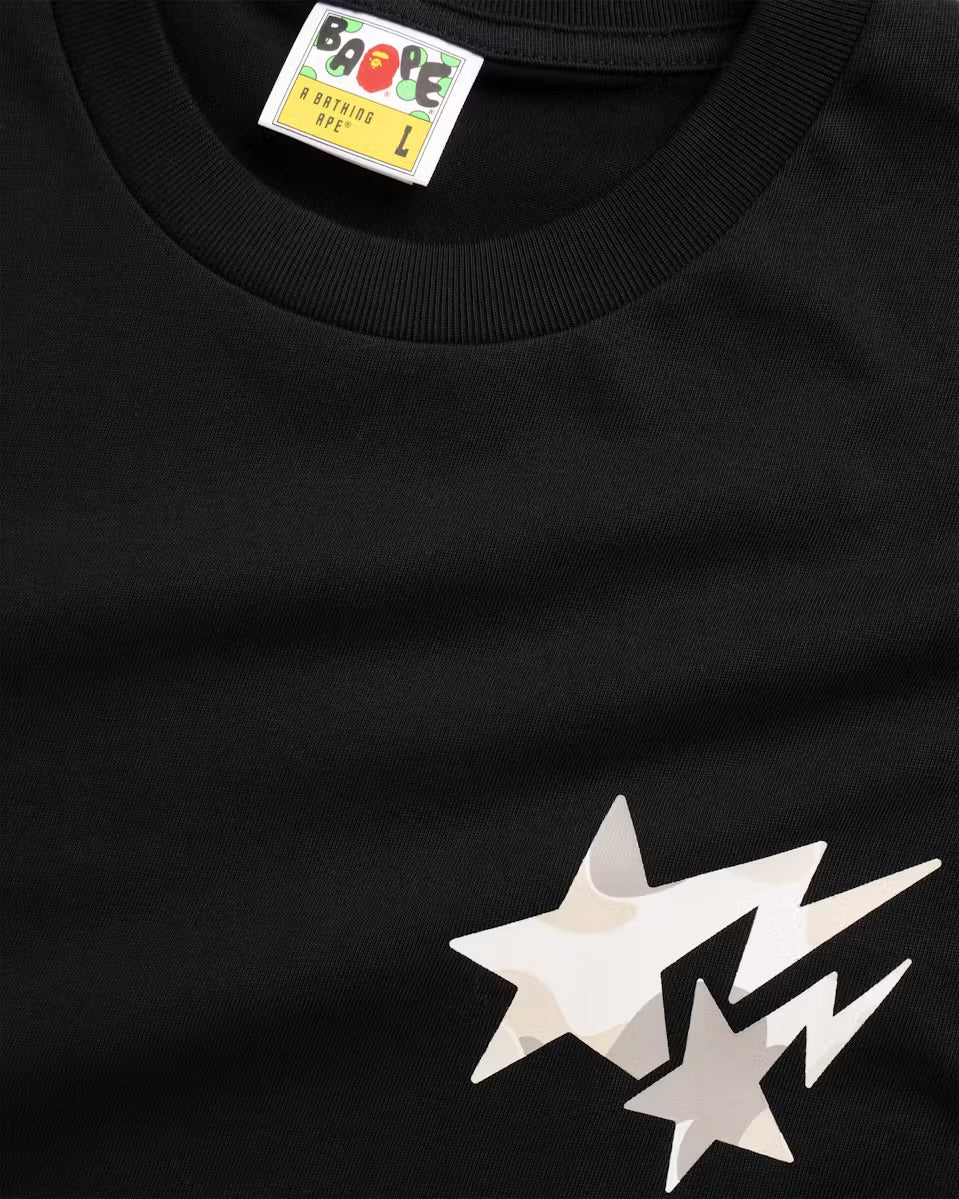 BAPE x Highsnobiety T-shirt Relaxed Fit Black ‘20th Anniversary’ - DS