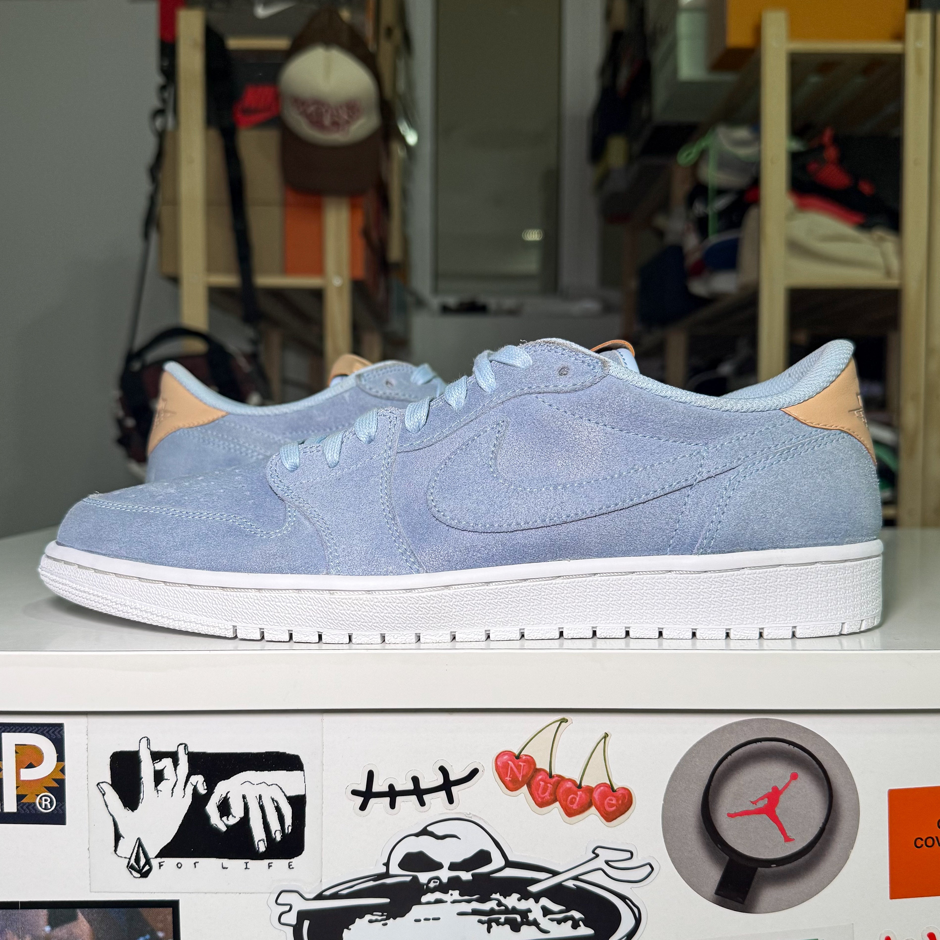 Air Jordan 1 Retro Low OG Premium ‘Ice Blue’ 2017 - Recondicionado