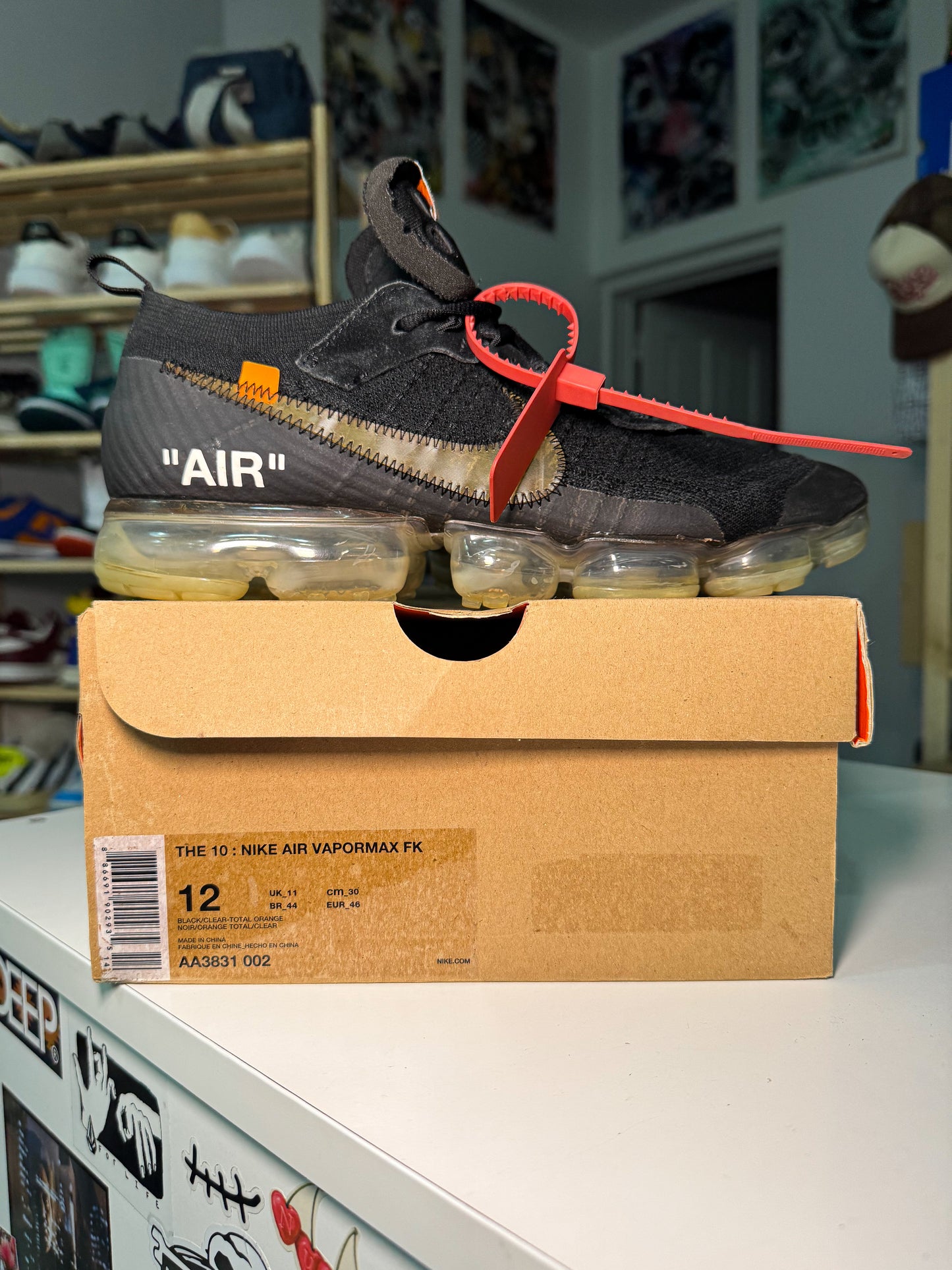 Nike Air Vapormax x Off White Part 2 ‘Black’ 2018 - Recondicionado