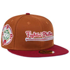 New Era 59Fifty Philadelphia Phillies 100th Anniversary Fightin Prime Two Tone Edition Fitted Cap