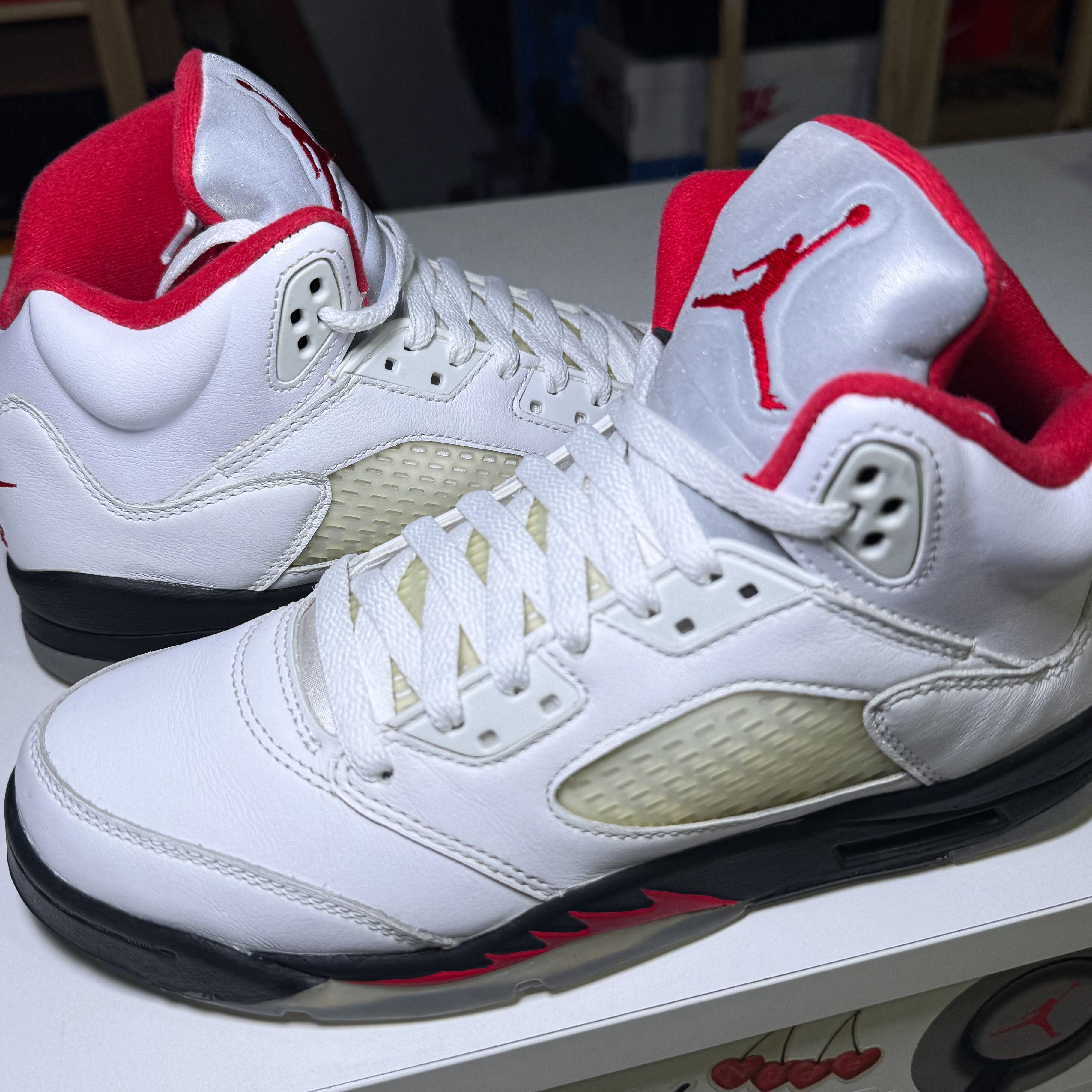 Air Jordan 5 Retro ‘White Fire Red’ GS 2020 - Recondicionado