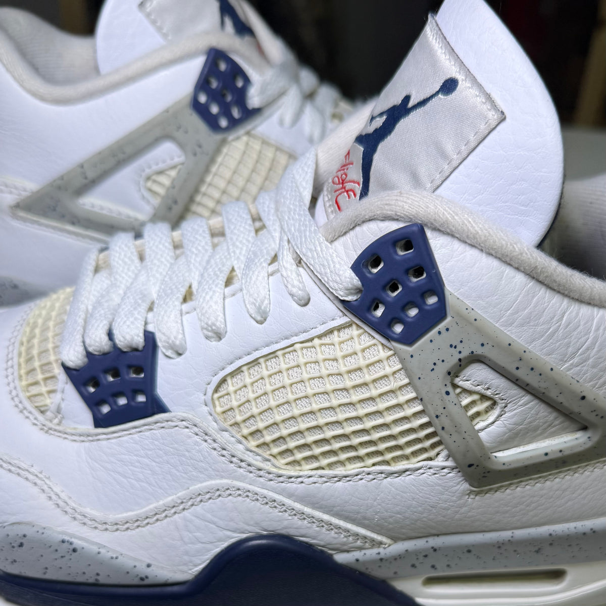 Air Jordan 4 Retro 'Midnight Navy’ 2022 - Recondicionado