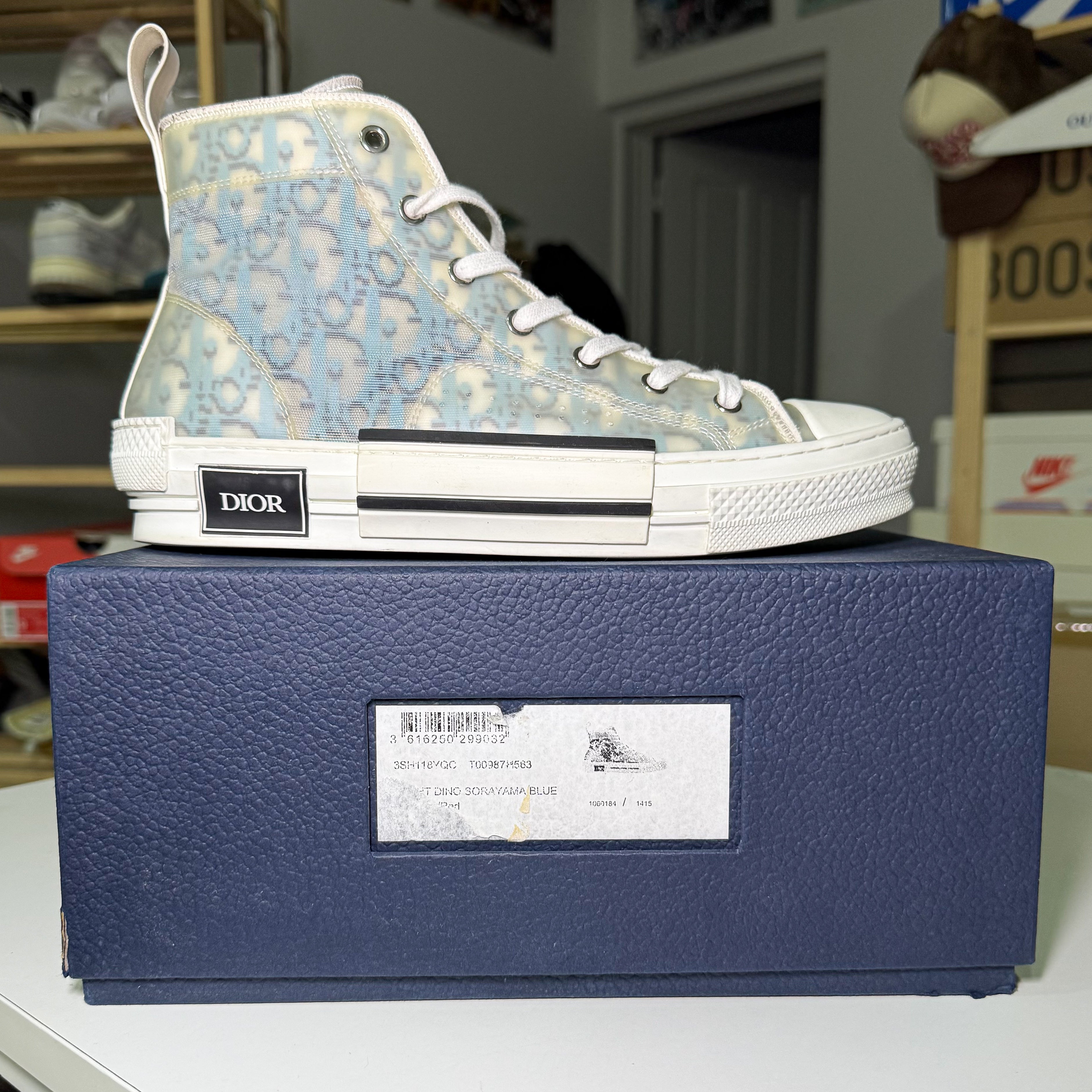 Dior B23 High ‘Dior Oblique Pixel - Dark Blue’ - Recondicionado