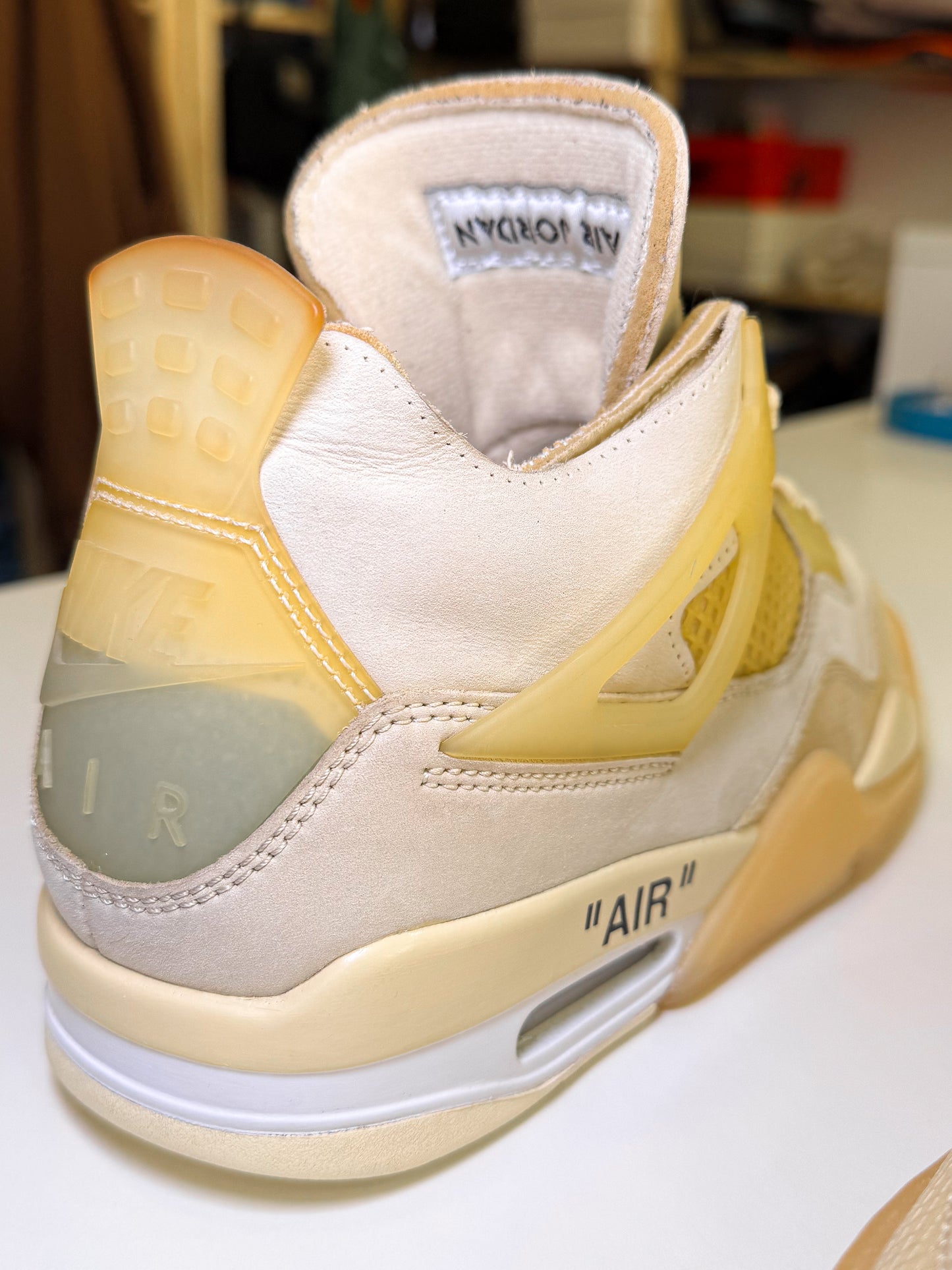Air Jordan 4 Retro SP x Off White ‘Sail’ W 2020 - Recondicionado