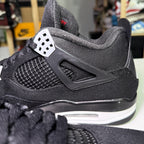 Air Jordan 4 Retro 'Black Canvas' 2022 - Recondicionado