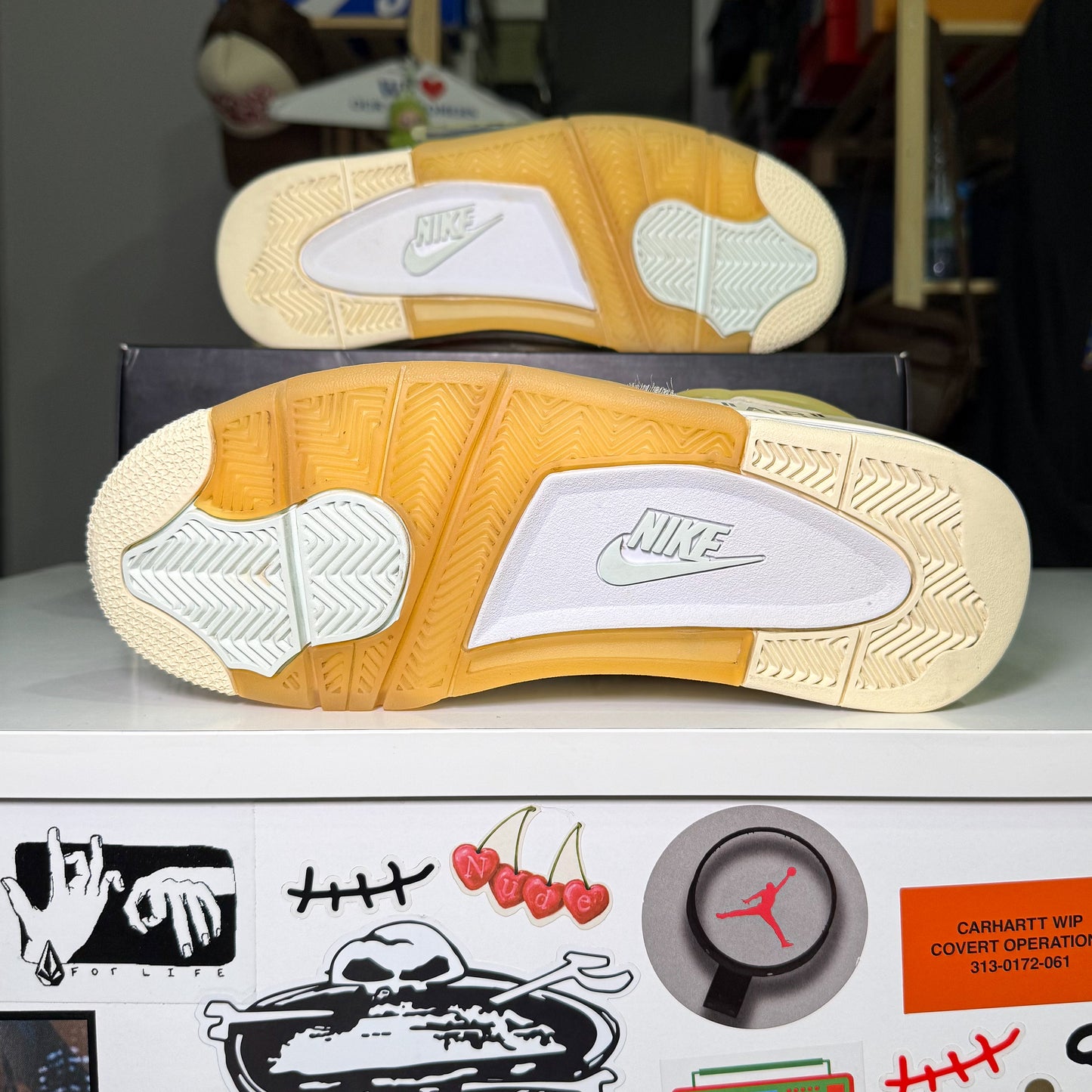 Air Jordan 4 Retro SP x Off White ‘Sail’ W 2020 - Recondicionado