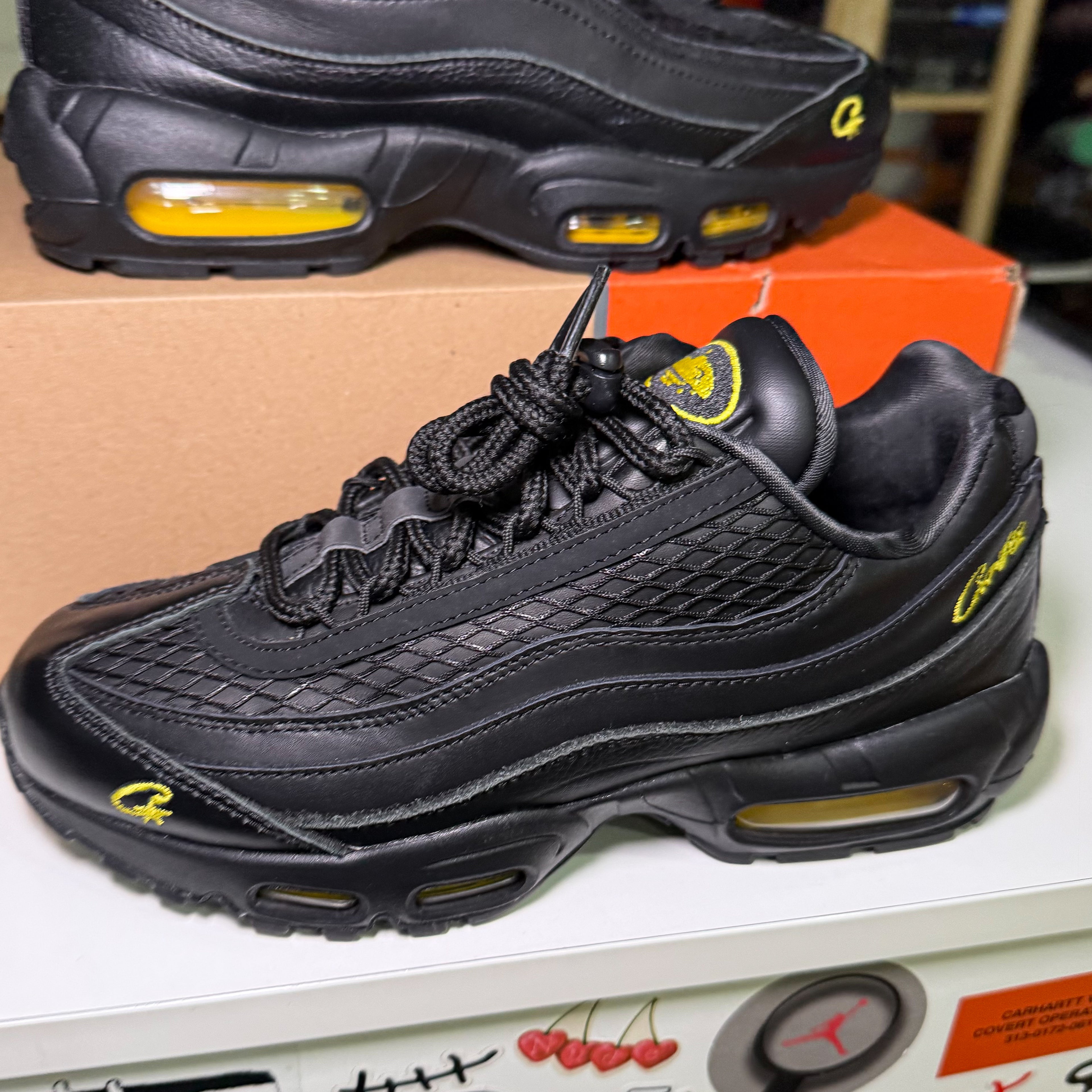 Nike Air Max 95 SP x Corteiz ‘Honey Black’ 2025 - Recondicionado