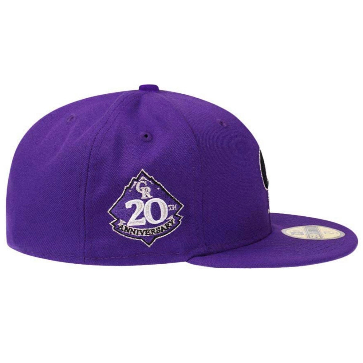 New Era 59Fifty Colorado Rookies 20th Anniversary Purple Lavander Edition Fitted Cap