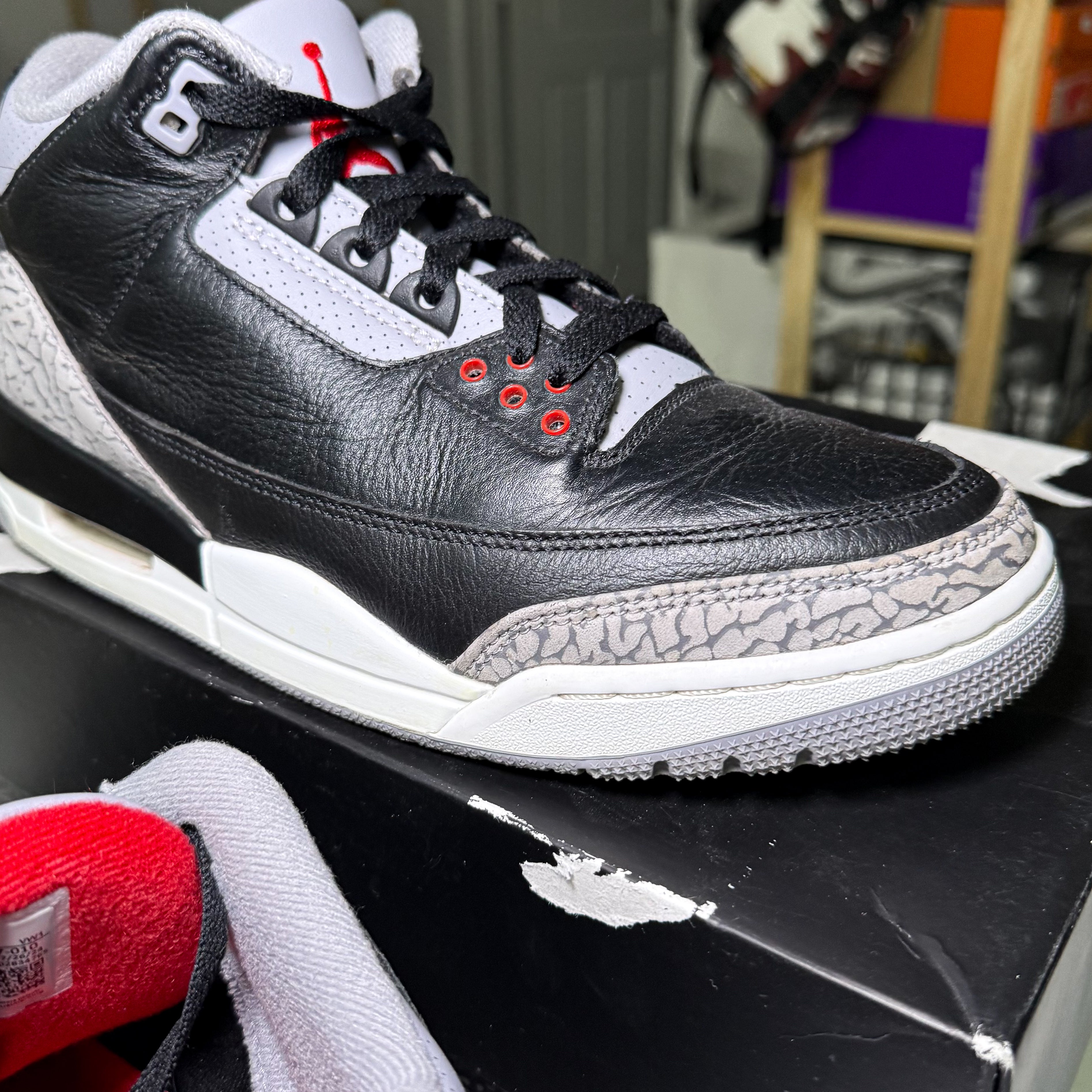 Air Jordan 3 Retro OG ‘Black Cement’ 2024 - Recondicionado
