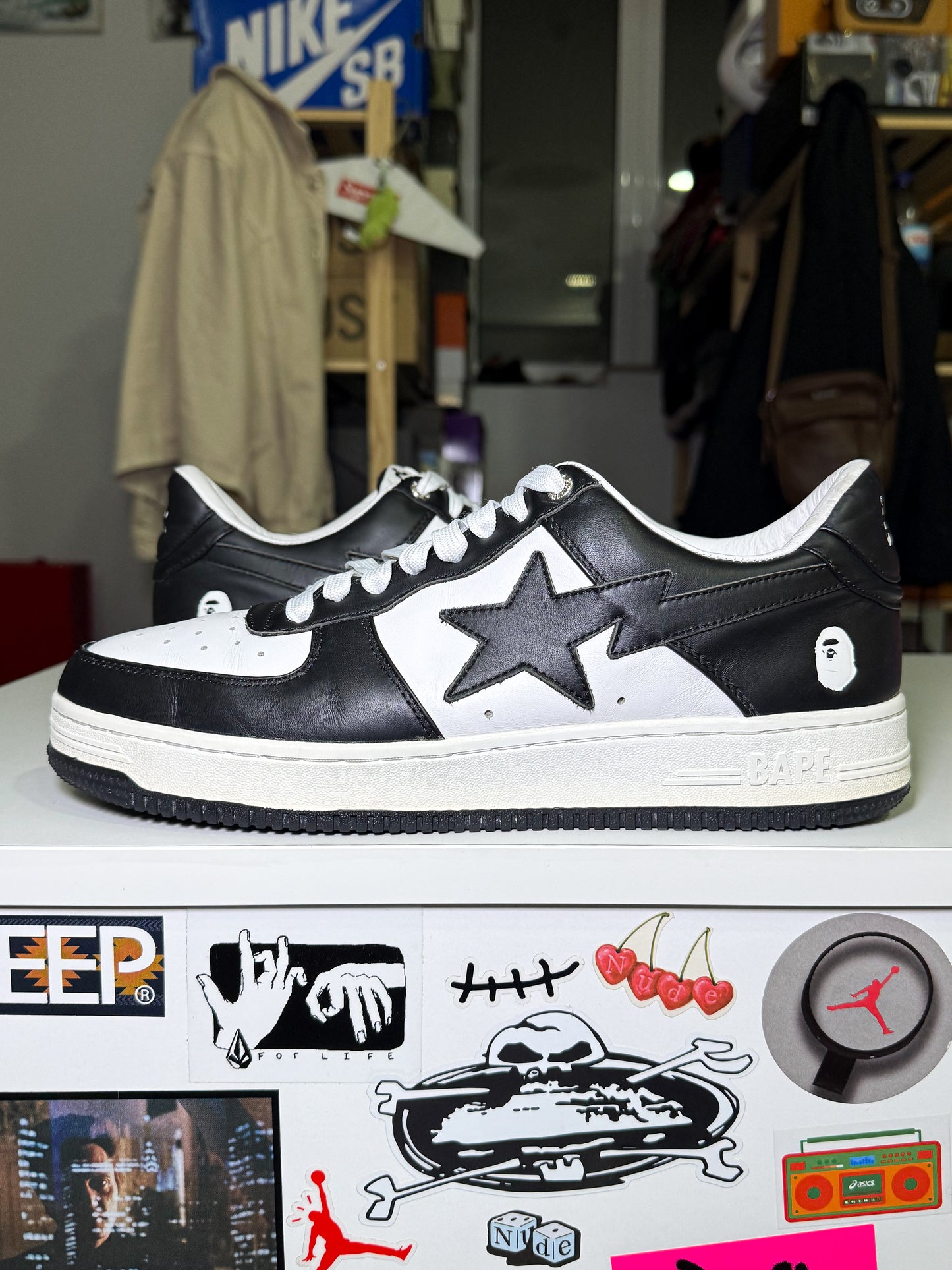 Bape Bapesta #4 M1 ‘Black’ 2025 - Recondicionado