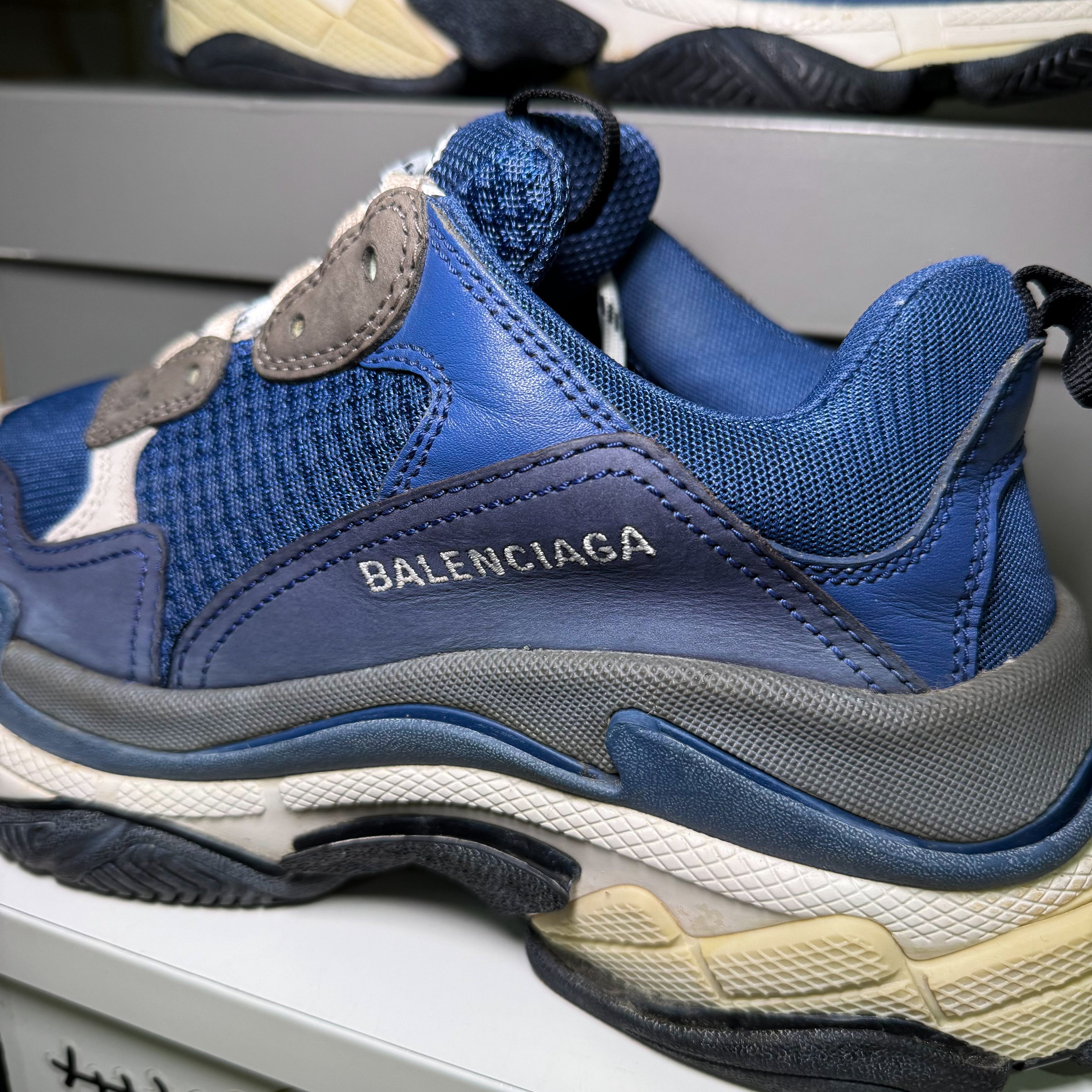Balenciaga Triple S Sneaker ‘Navy’ 2018 - Recondicionado