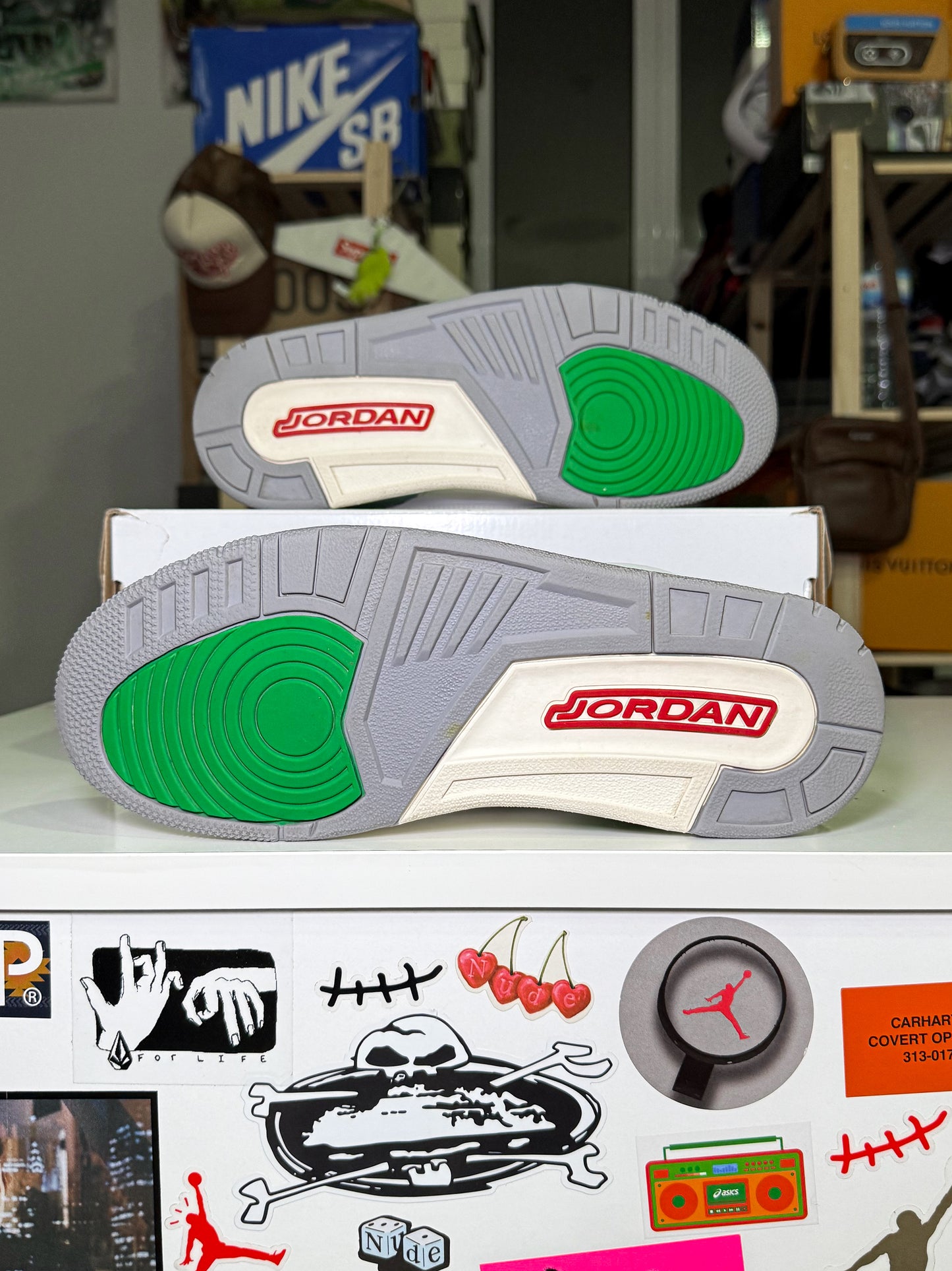 Air Jordan 3 Retro ‘Lucky Green’ W 2023 - Recondicionado