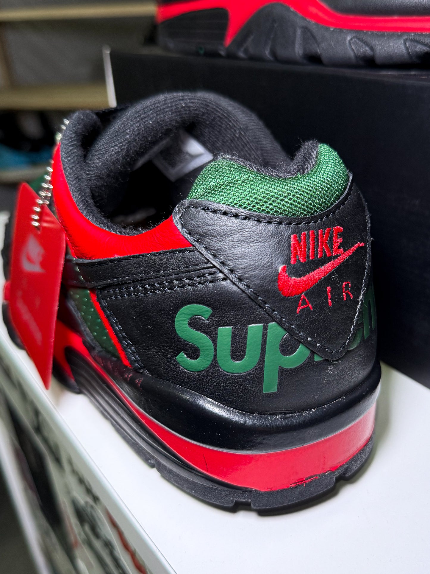 Nike Air Cross Trainer 3 Low x Supreme ‘Black Gorge Green’ 2021 - Recondicionado