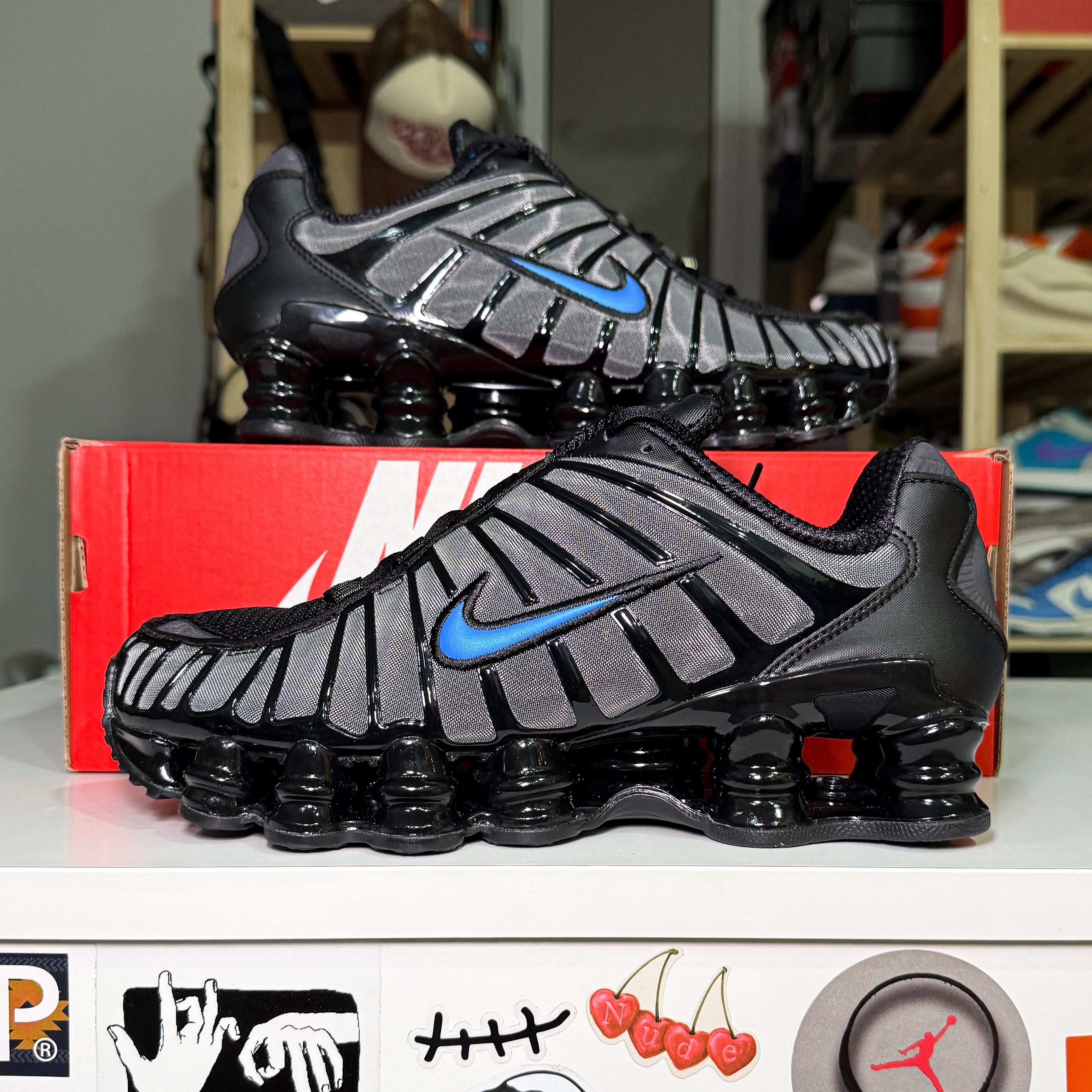 Nike Shox TL SE ‘Black Stealth Photo Blue’ - DS