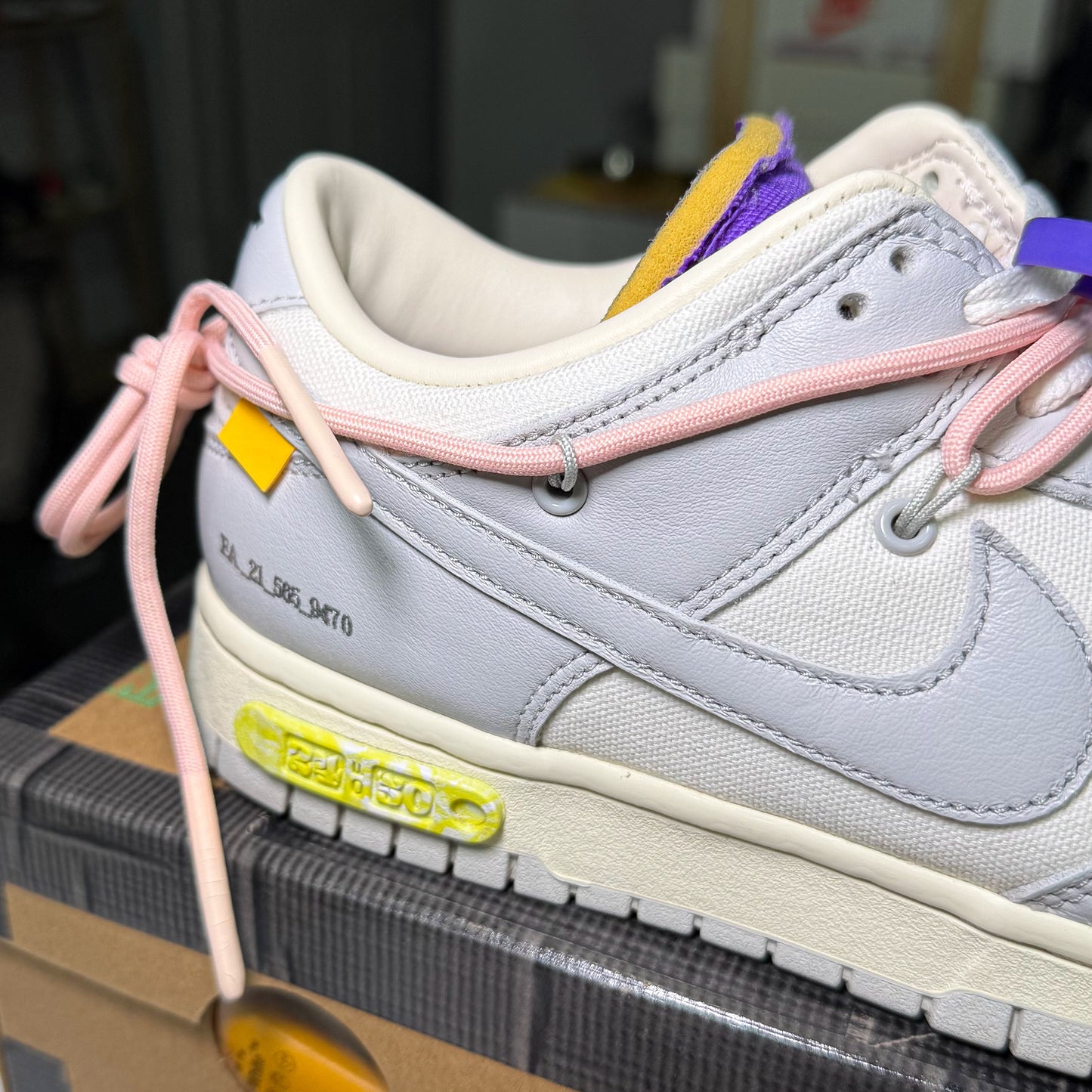 Nike Dunk Low x Off White Lot 24 2021 - Recondicionado