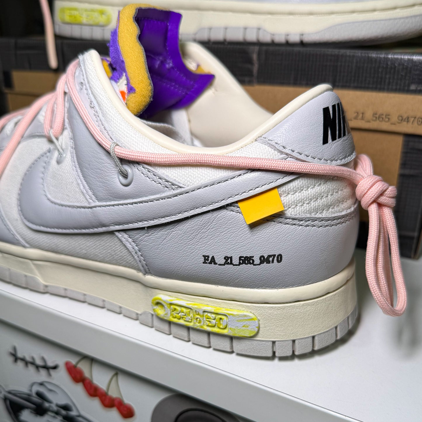 Nike Dunk Low x Off White Lot 24 2021 - Recondicionado