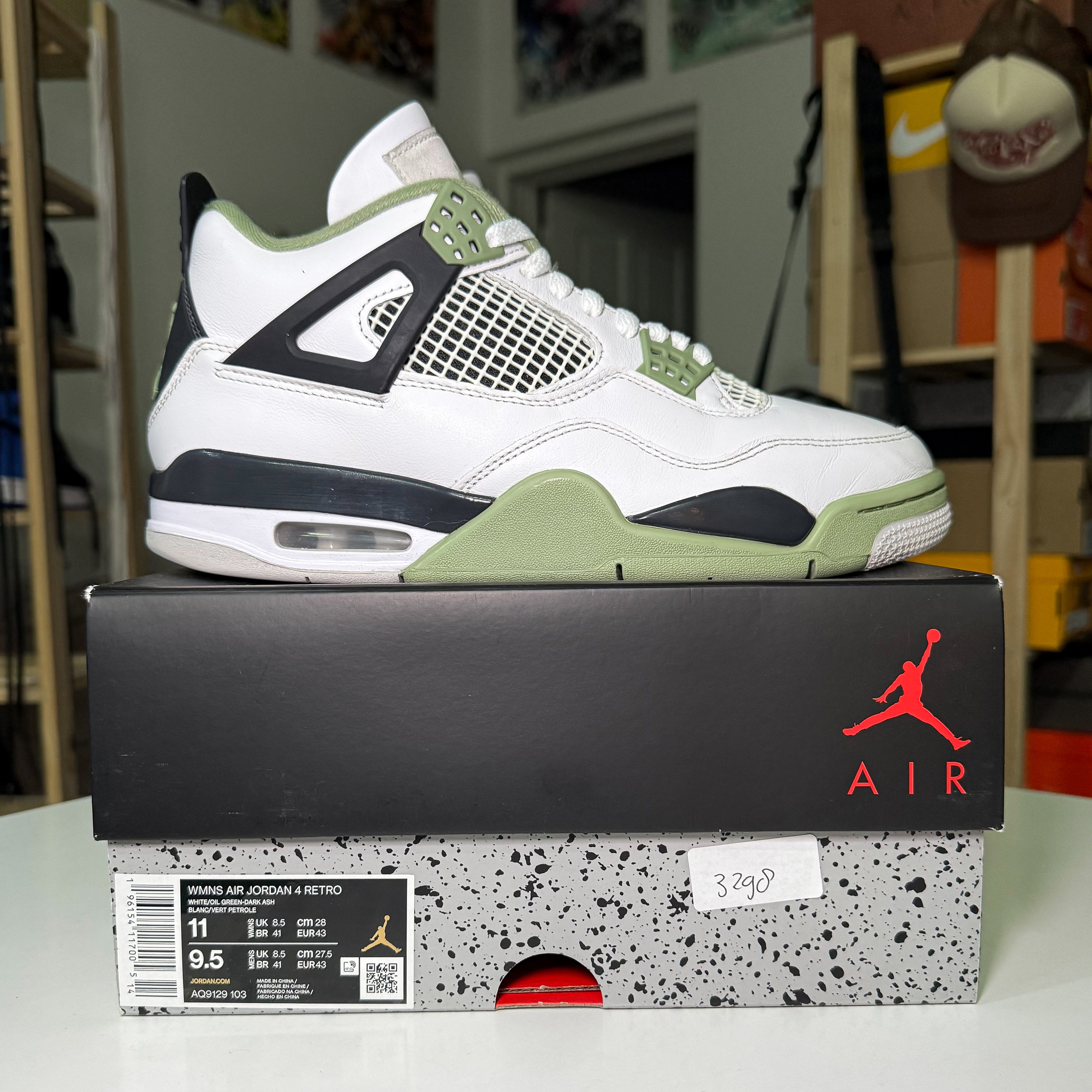 Air Jordan 4 Retro 'Seafoam' W 2023 - Recondicionado
