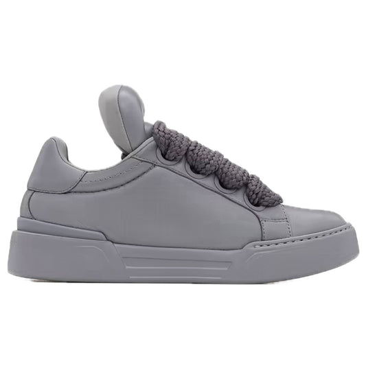 Dolce & Gabbana Mega Skate Leather Sneaker ‘Grey’ - Recondicionado