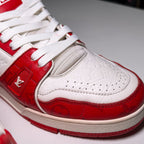 Louis Vuitton LV Trainer #54 Signature ‘Red White’ - Recondicionado