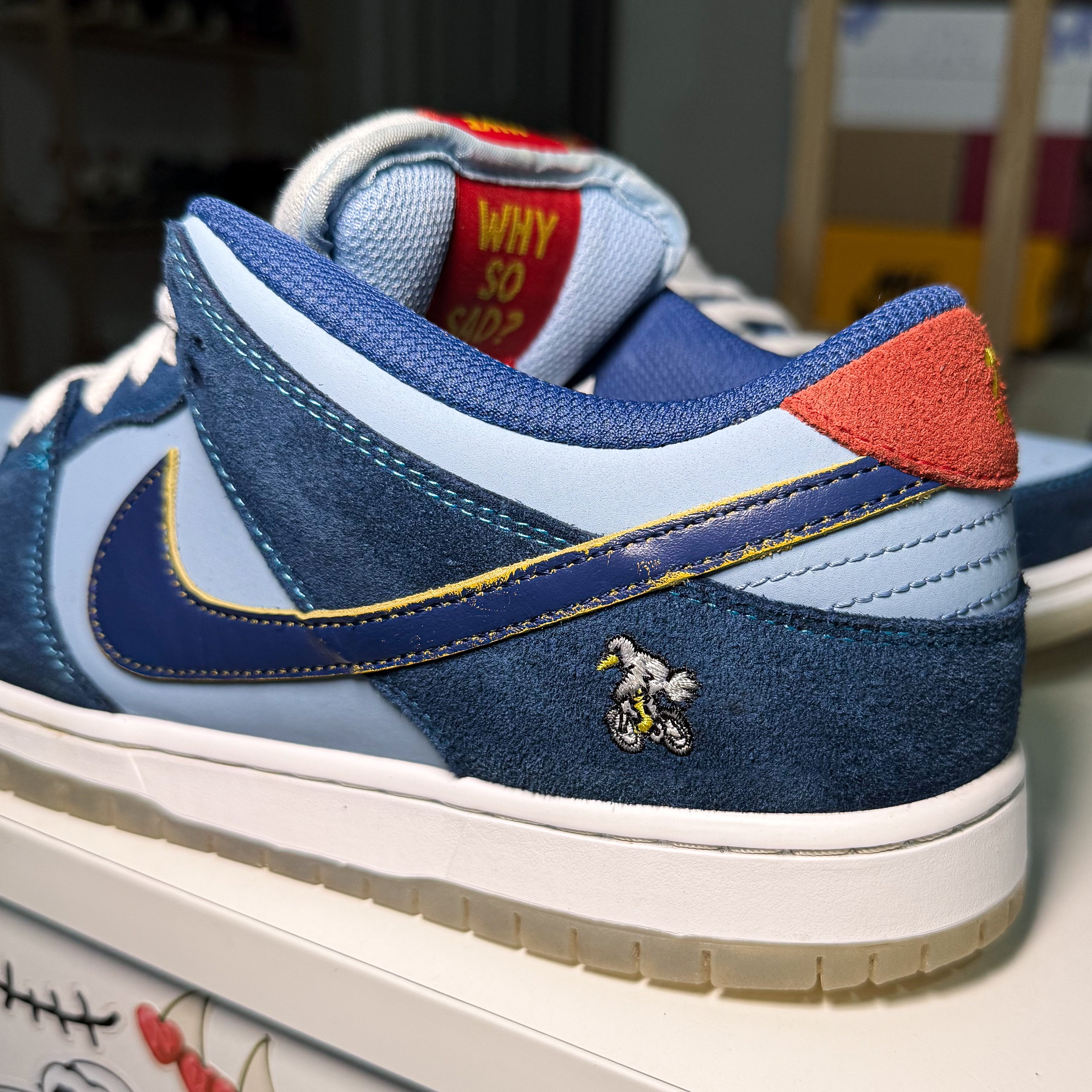 Nike SB Dunk Low x Why So Sad? ‘The Predatory Bird’ 2022 - Recondicionado