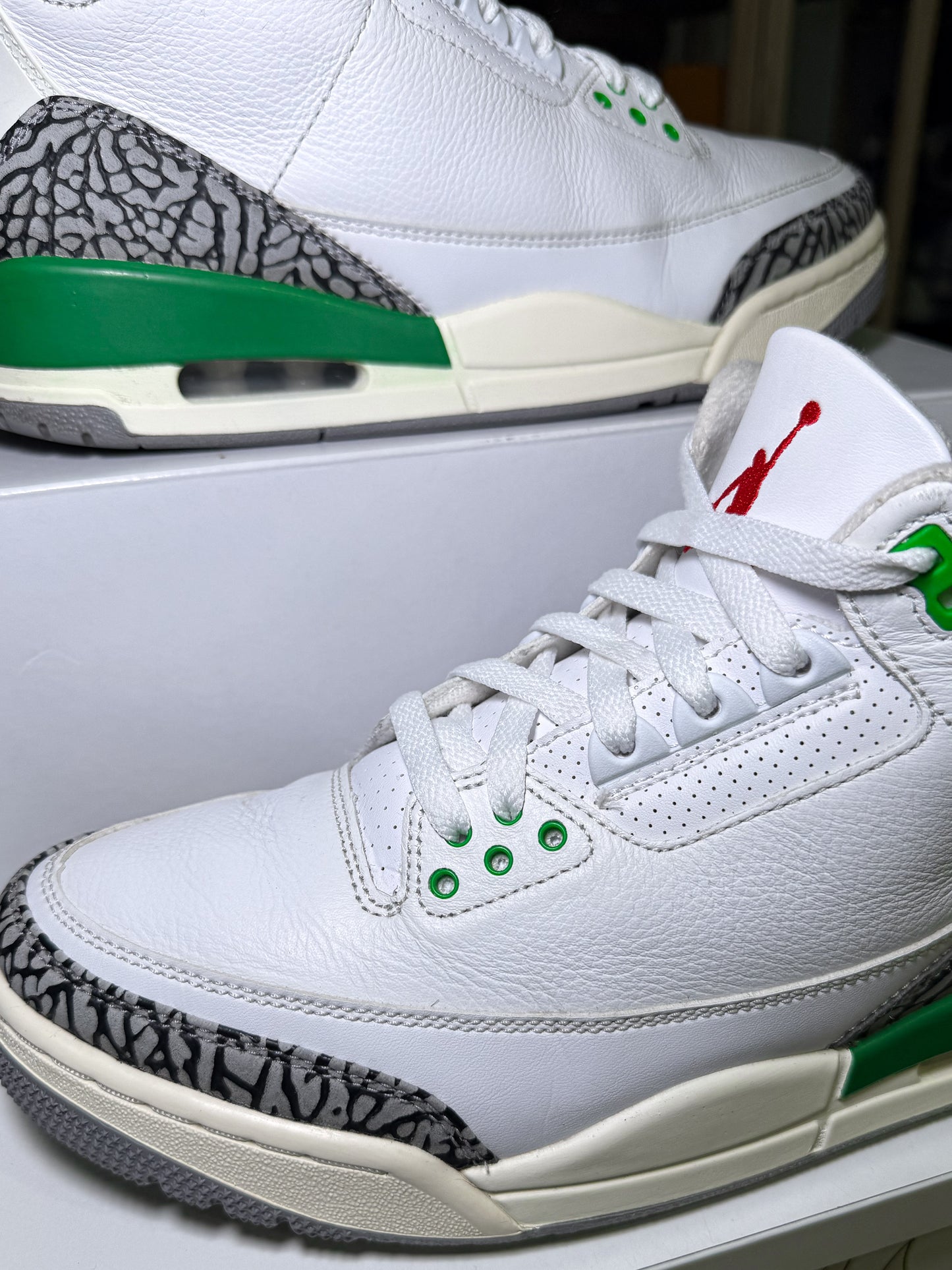 Air Jordan 3 Retro ‘Lucky Green’ W 2023 - Recondicionado
