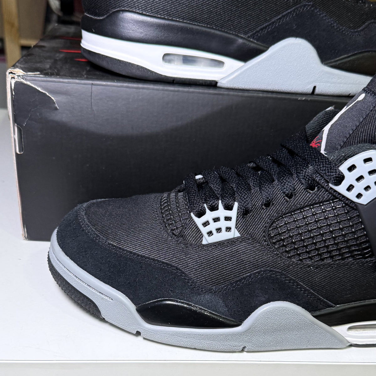 Air Jordan 4 Retro 'Black Canvas' 2022 - Recondicionado