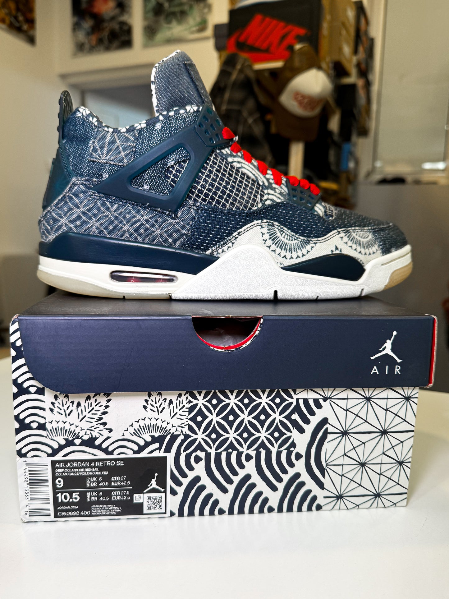 Air Jordan 4 Retro 'Sashiko' 2020 - Recondicionado