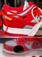 Nike Dunk Low x Off White ‘University Red’ 2019 - Recondicionado